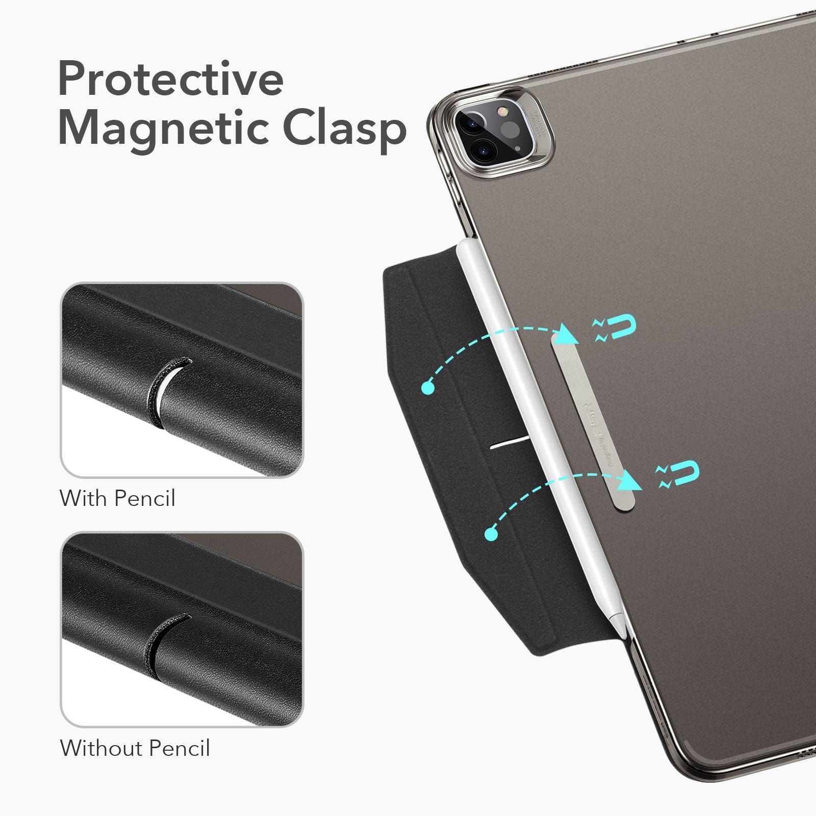 Venture Series Tri-Fold Magnetic Case - iPad Pro 12.9"