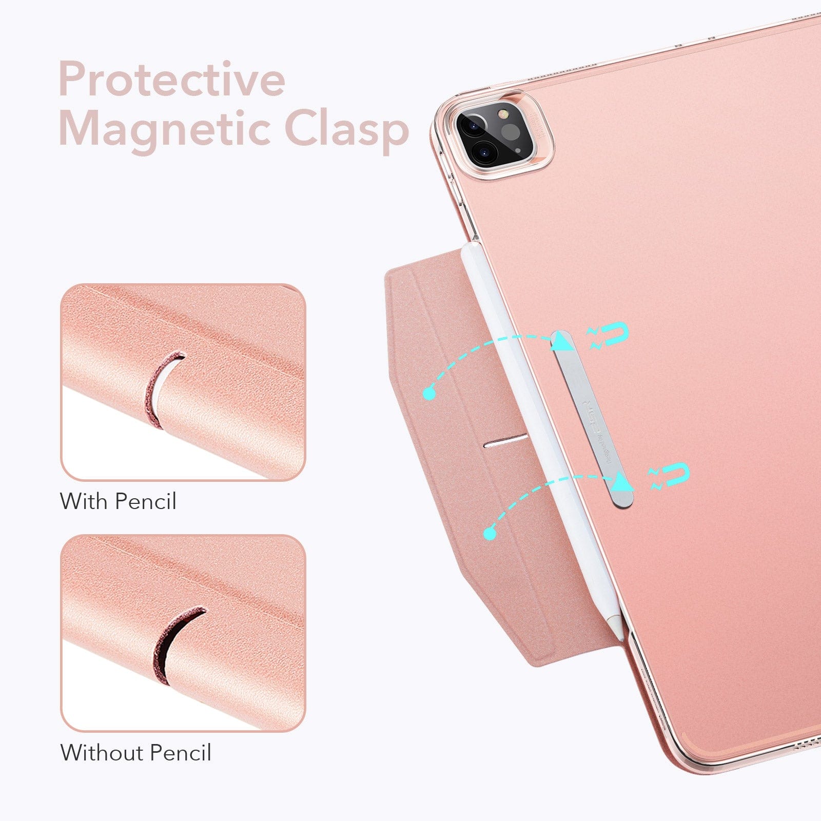 Venture Series Tri-Fold Magnetic Case - iPad Pro 12.9"