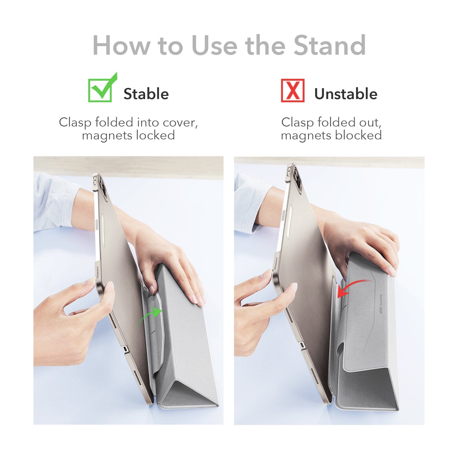 Venture Series Tri-Fold Magnetic Case - iPad Pro 12.9"