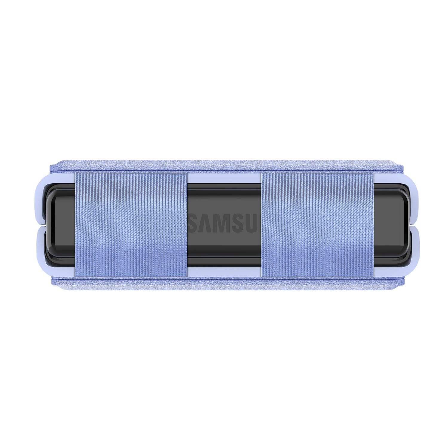 Leather Case with Kickstand for Samsung Galaxy Z Flip5 - Navy