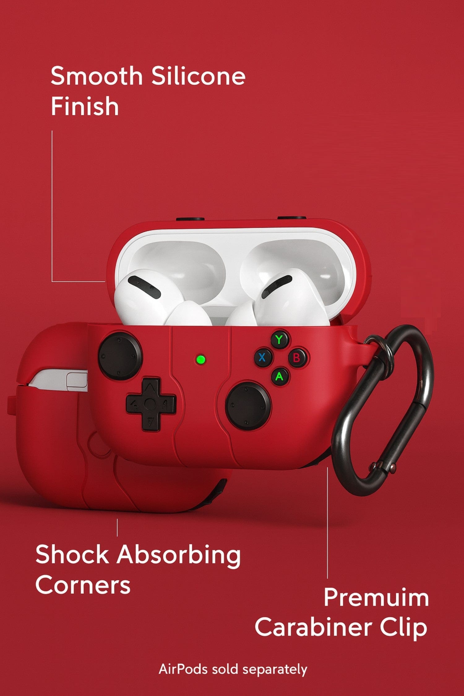 Apple AirPods Pro 3 Case – Gaming Silicone | Venture Series