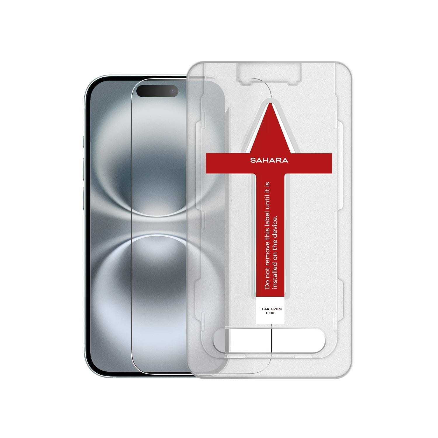 iPhone 16 Tempered Glass Screen Protector - 9H Hardness, Anti-Fingerprint | ZeroDamage
