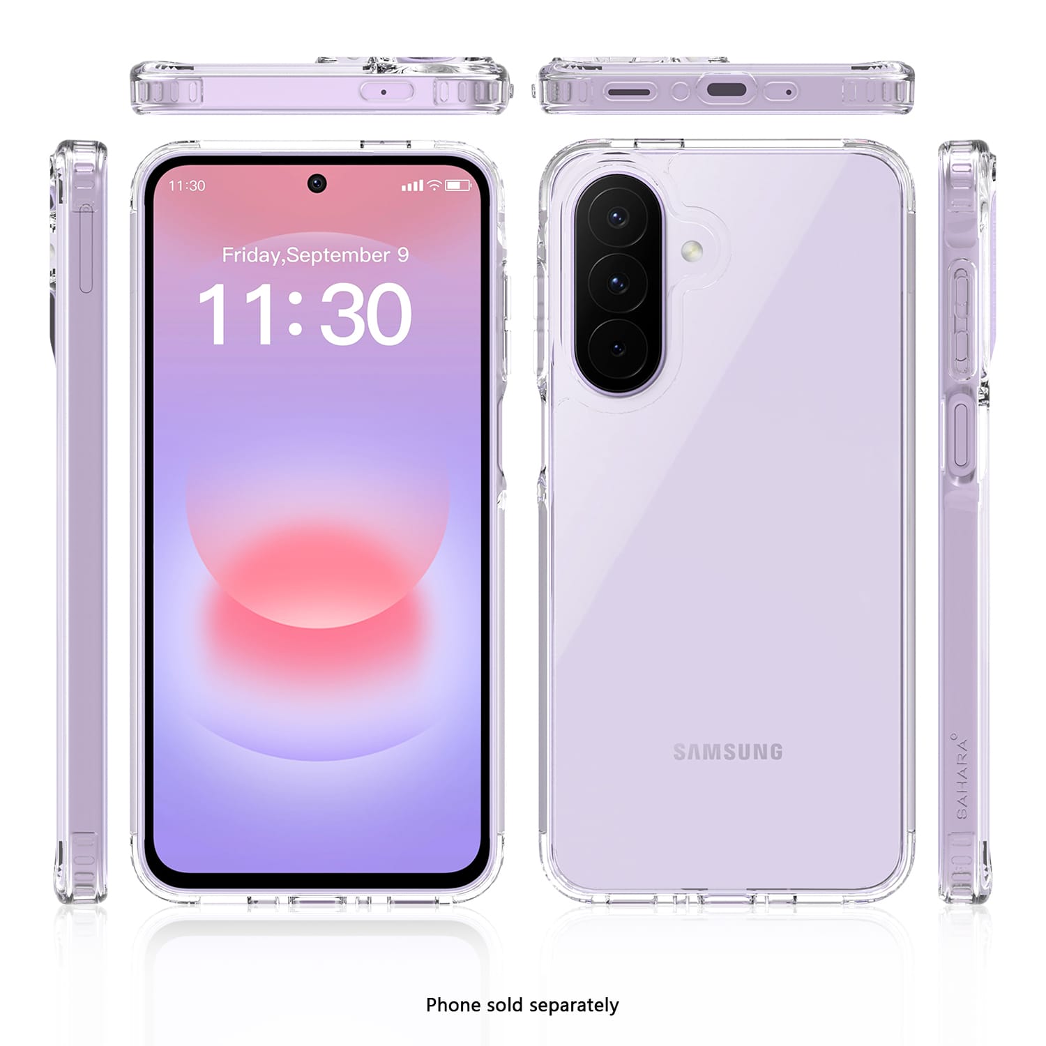 Samsung Galaxy A27 Clear Case - Anti-Slip Grip | Venture Series