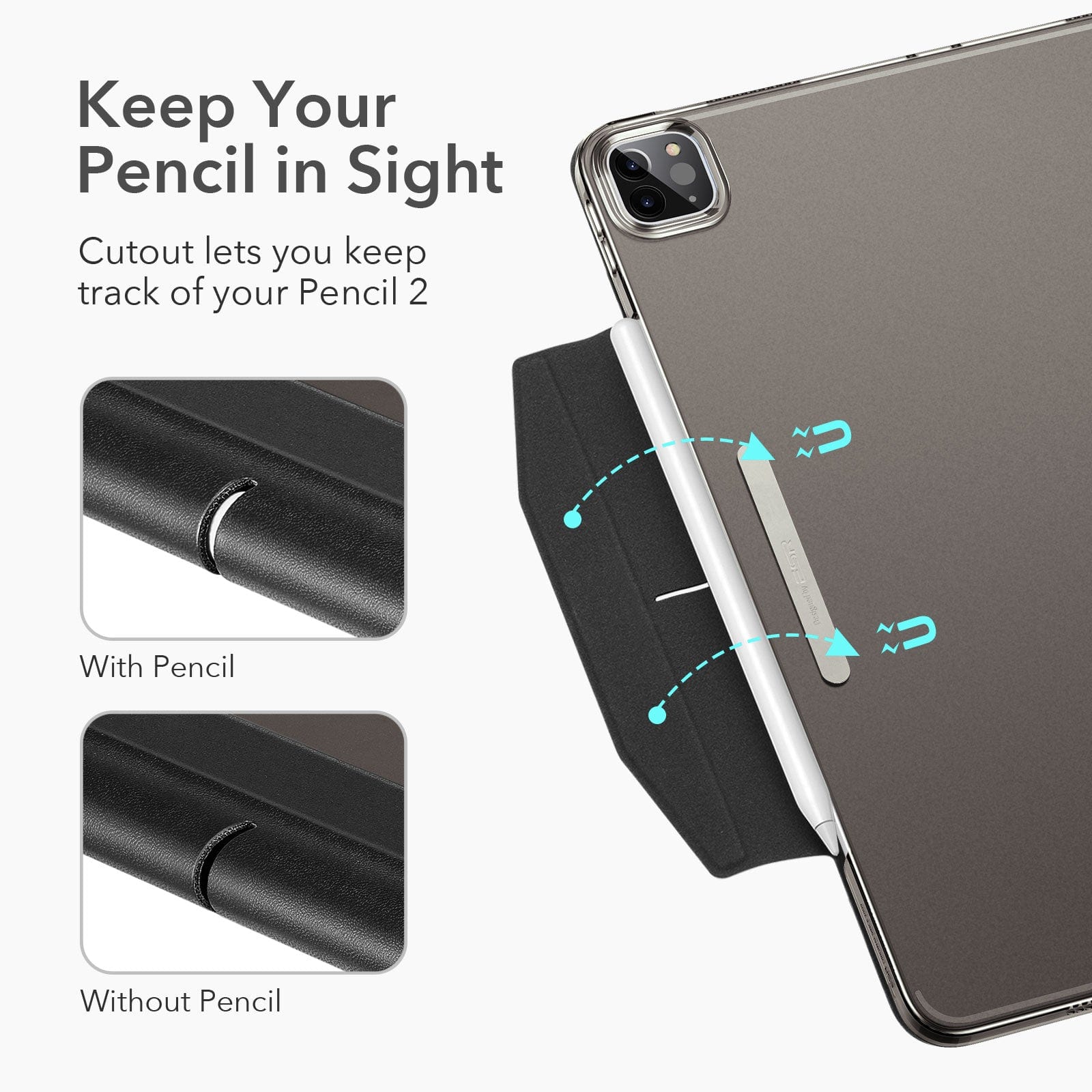 Venture Series Tri-Fold Magnetic Case - iPad Pro 11" (3rd/4th Gen)