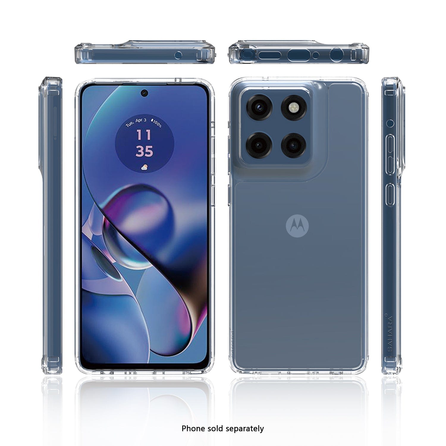 Venture Series Hard Shell Clear Case - Motorola Moto G Stylus 5G (2025)