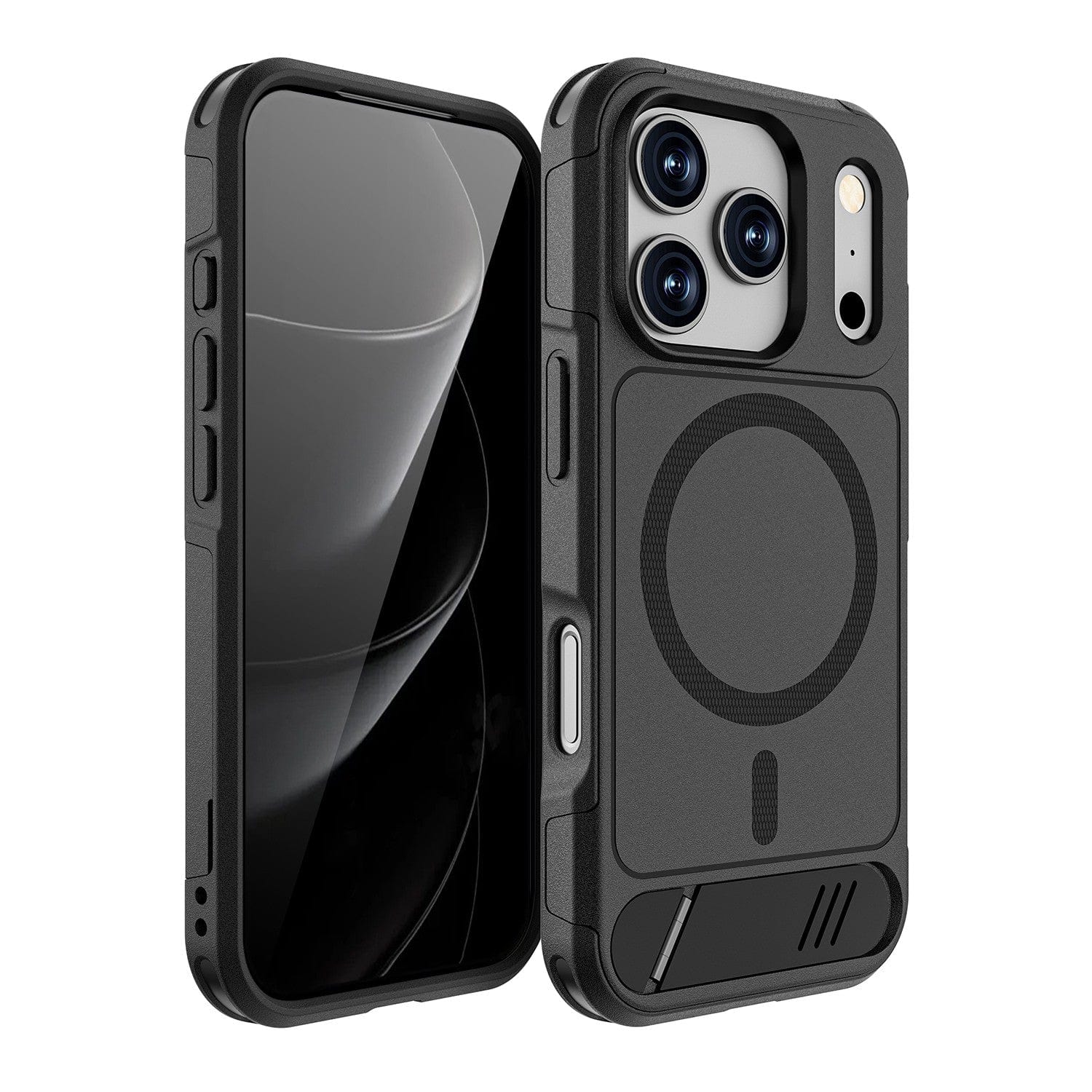 SaharaCase Venture Series MagSafe Phone Case for iPhone 17 Pro Max, Shock Absorbing, Scorpion Black SaharaCase Venture Series MagSafe Phone Case for iPhone 17 Pro Max, Shock Absorbing, Scorpion Black