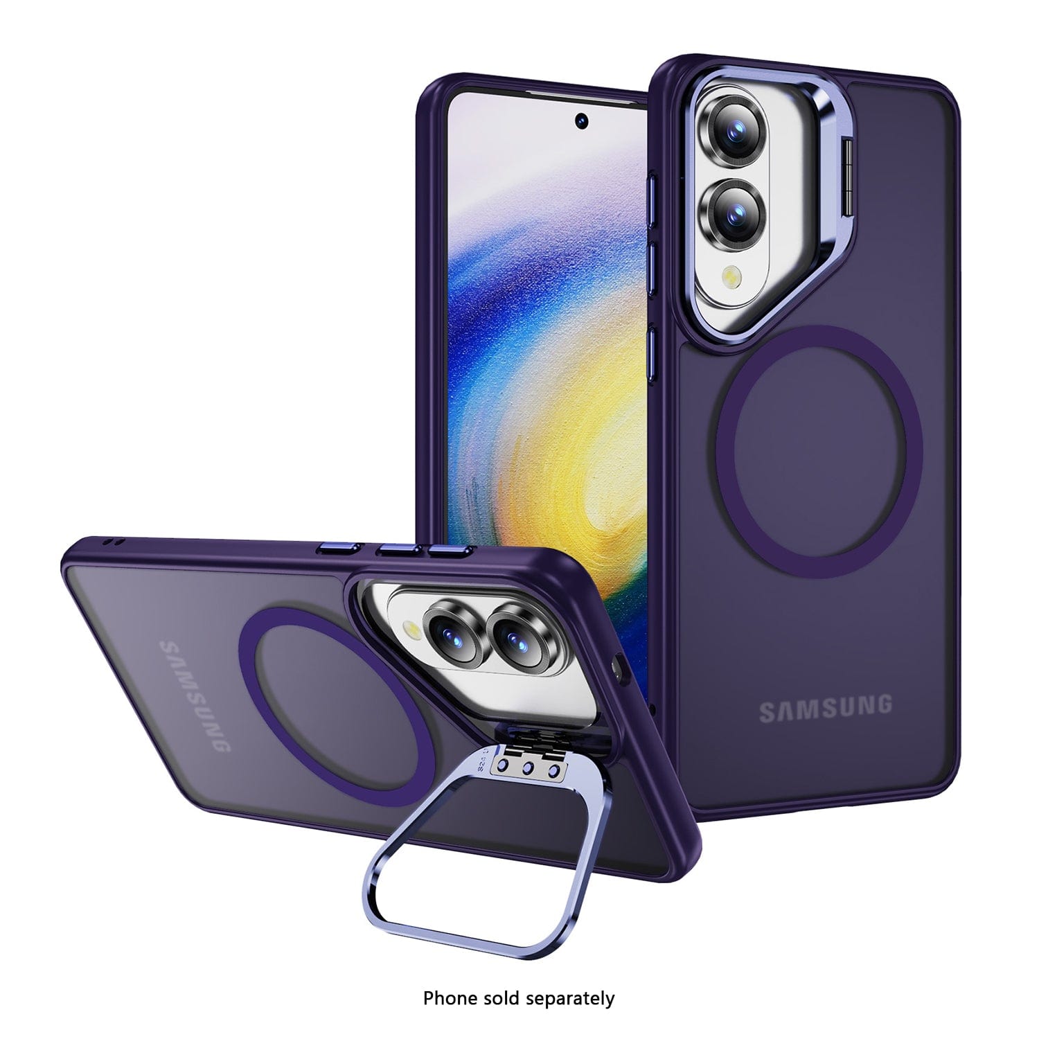 Samsung Galaxy S25 Edge Clear Case – Kickstand, MagSafe Compatible | Venture Series