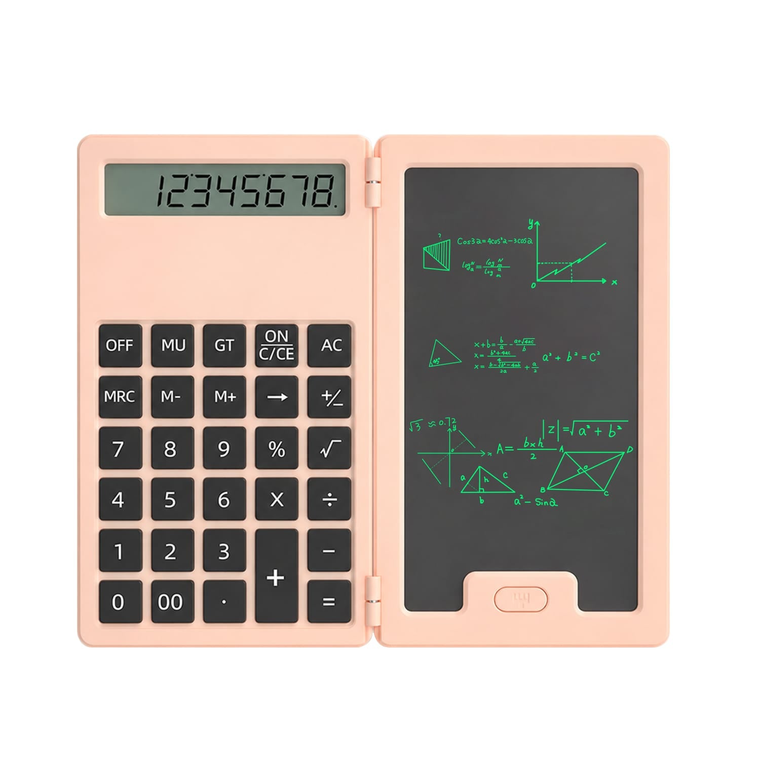 Sahara Scientific Calculator with 5-Inch LCD Writing Tablet - 12-Digit Foldable Design