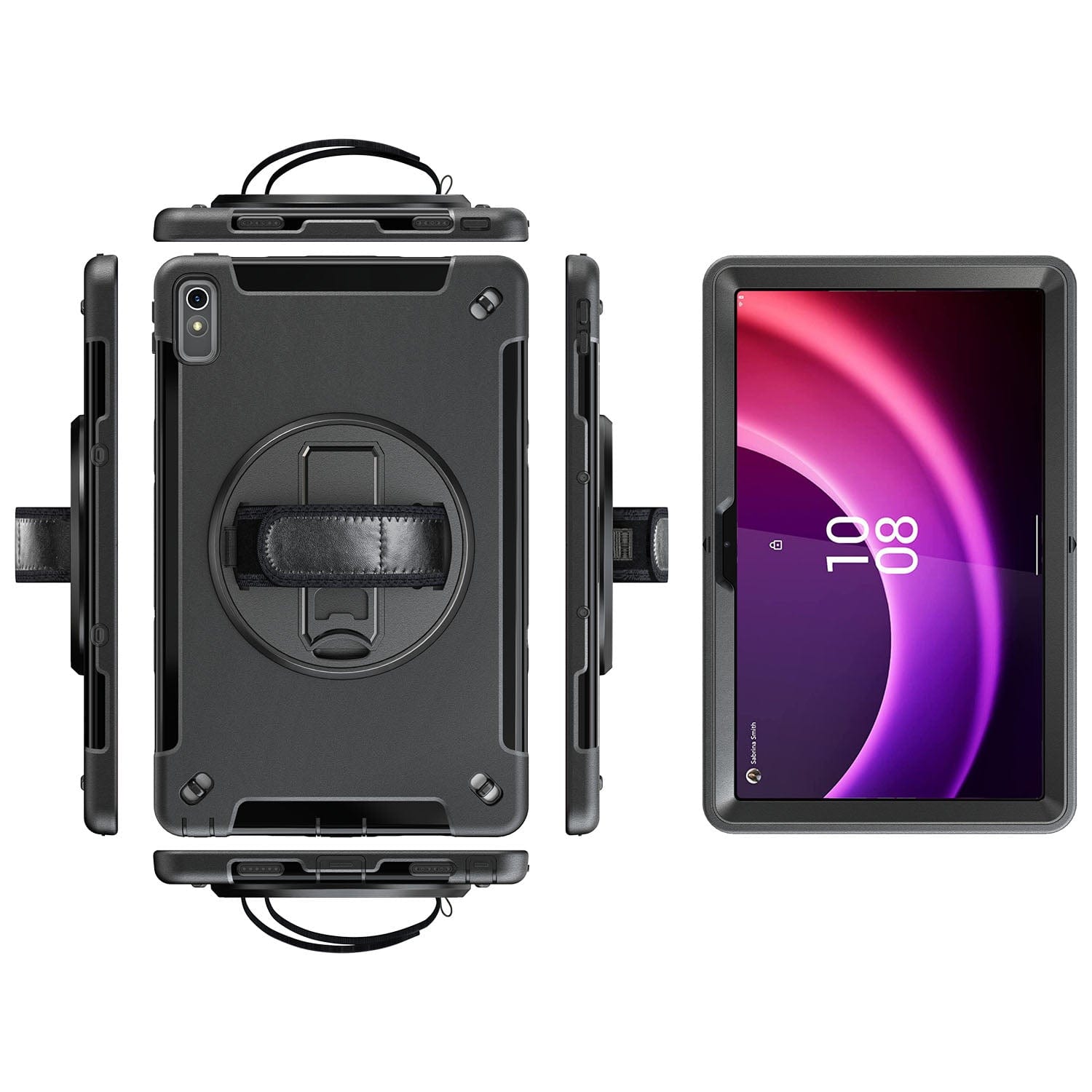 Raider Series Heavy Duty Hand Strap Case - Lenovo Tab P11