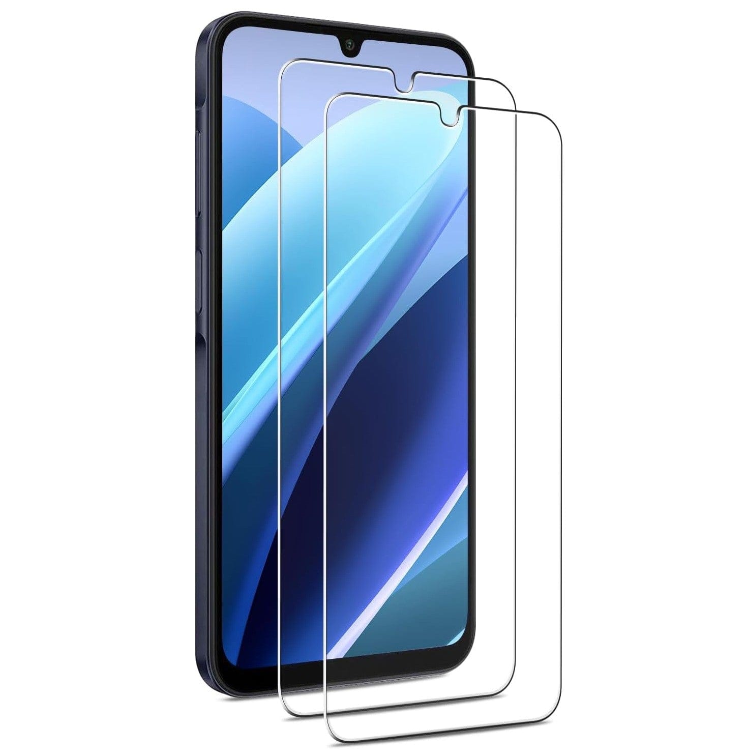 ZeroDamage Ultra Strong Tempered Glass Screen Protector - Galaxy A25 5G (2-Pack) - Clear