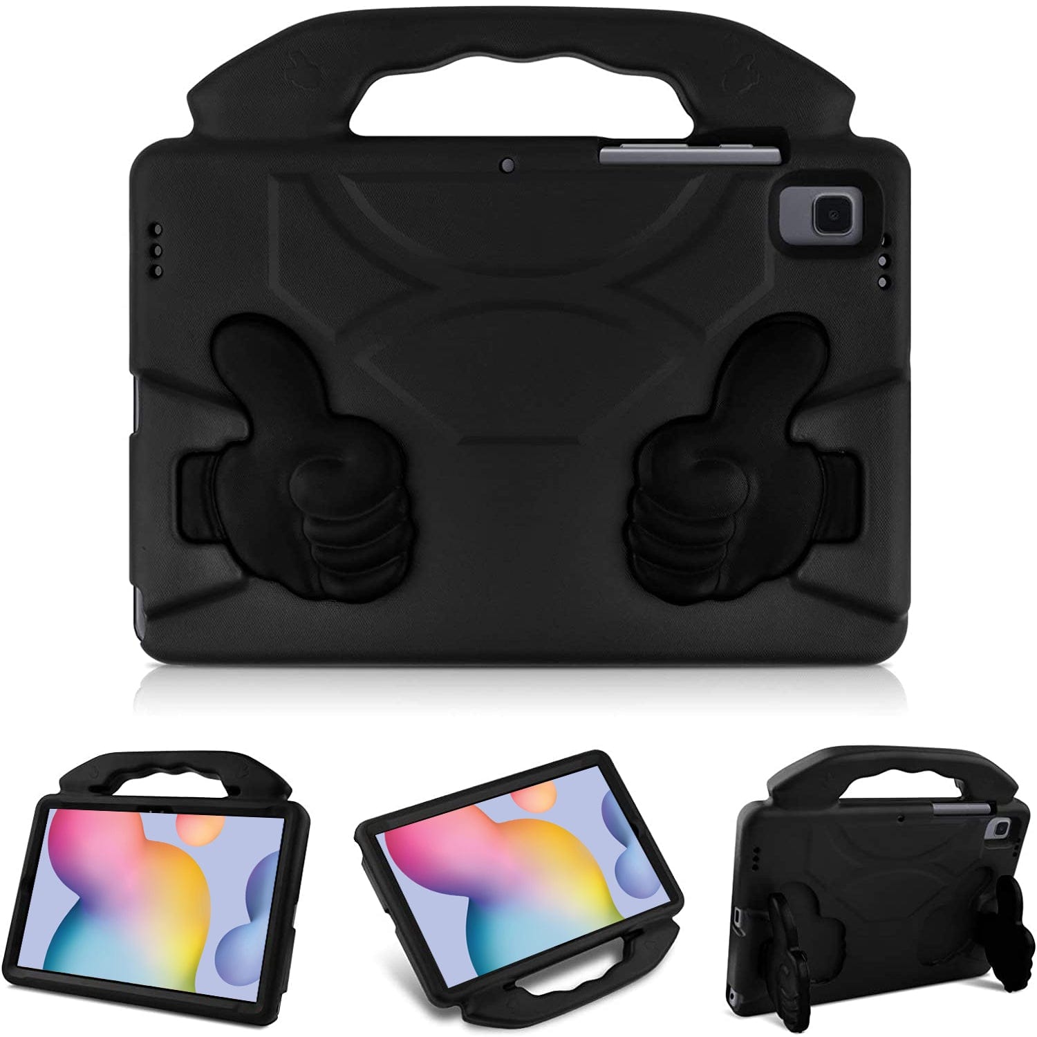 Samsung Galaxy Tab S6 Lite Kid Proof Case - Thumbs-up Design with Integrated Kickstand  | Wander Series