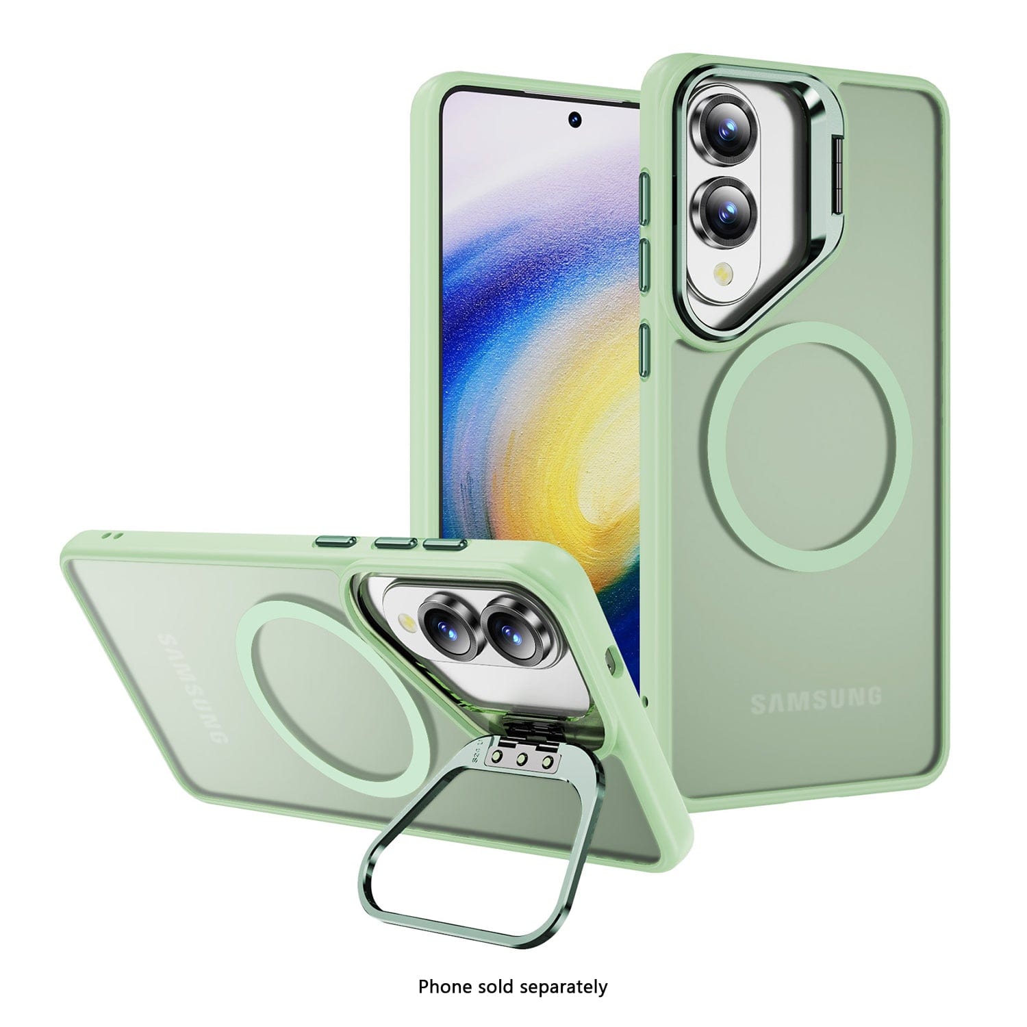 Samsung Galaxy S25 Edge Clear Case – Kickstand, MagSafe Compatible | Venture Series