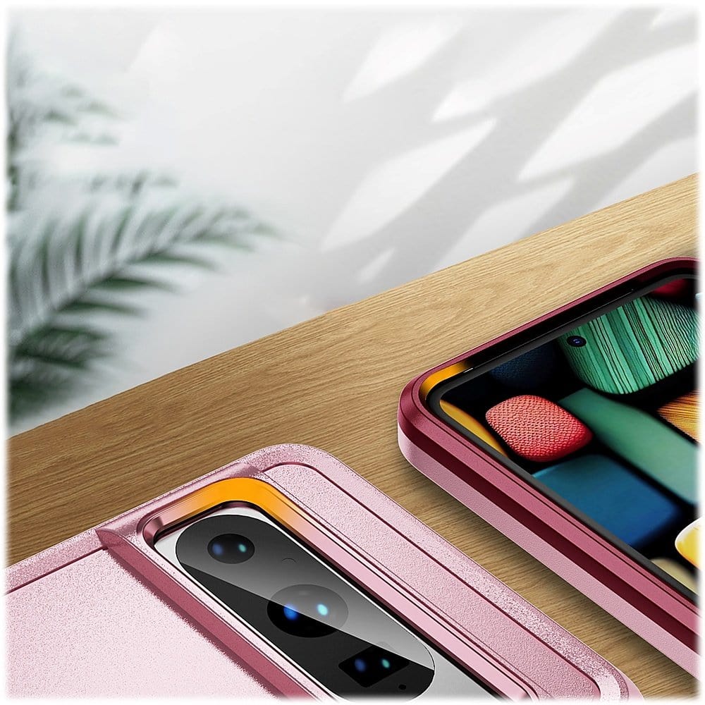 Military Kickstand Series Case for Google Pixel 8 Pro - Rose Gold