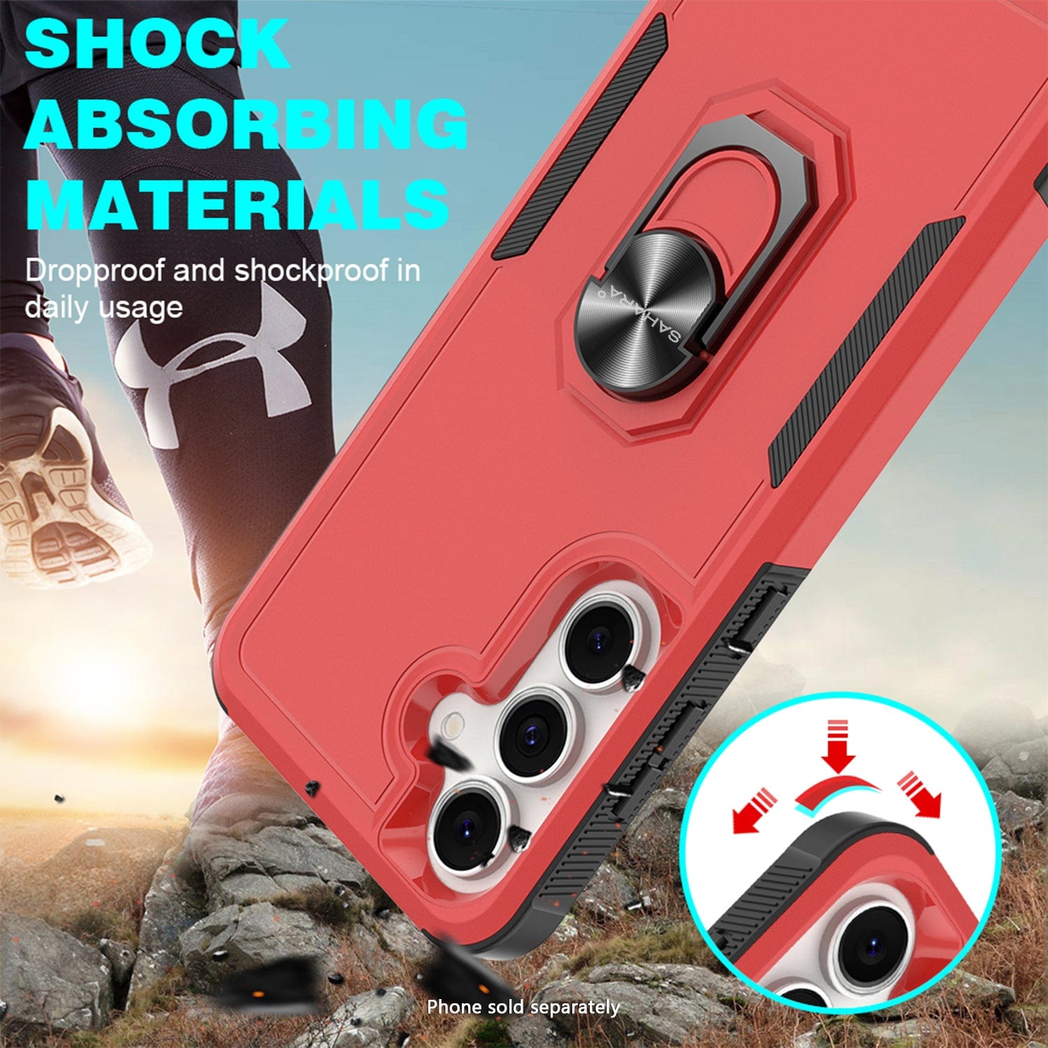 Samsung Galaxy S25 FE Case – Heavy-Duty Kickstand | Raider Series