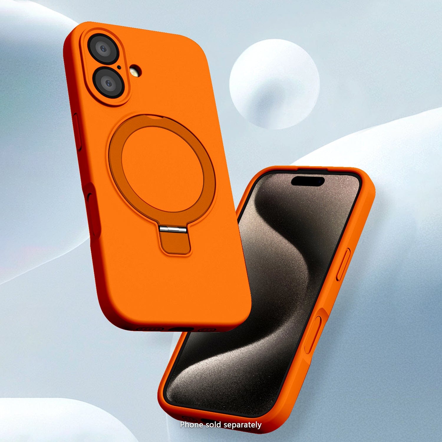 iPhone 17 Case with Built-In Kickstand Silicone Anti-Slip Design, Compatible with Magsafe | Venture Series