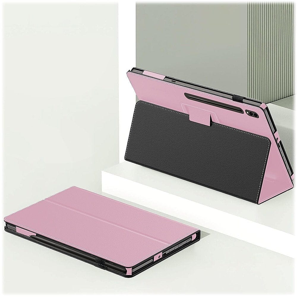 Bi-Fold Folio Case for Samsung Galaxy Tab S9+ and Tab S9 FE+ - Pink