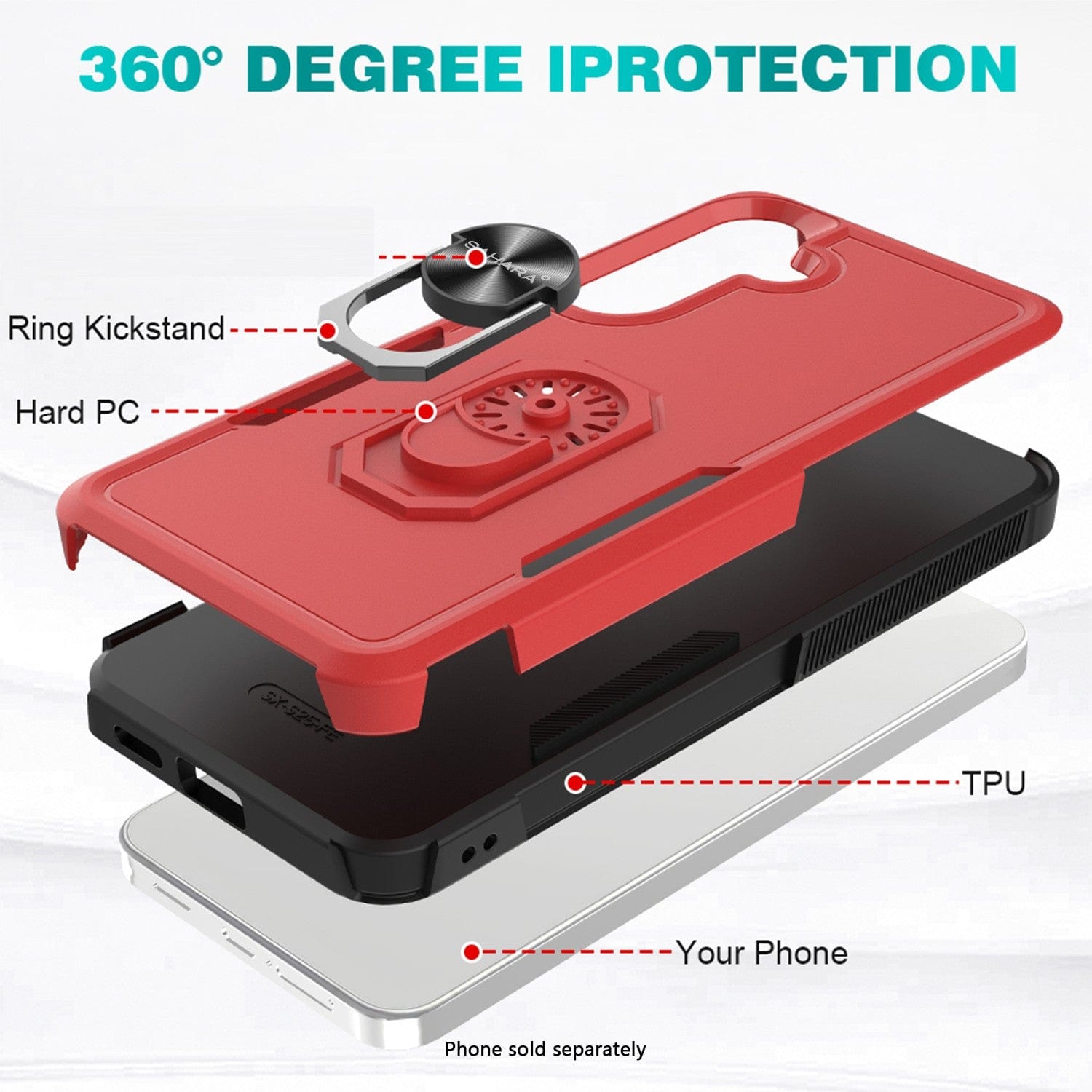 Samsung Galaxy S25 FE Case – Heavy-Duty Kickstand | Raider Series