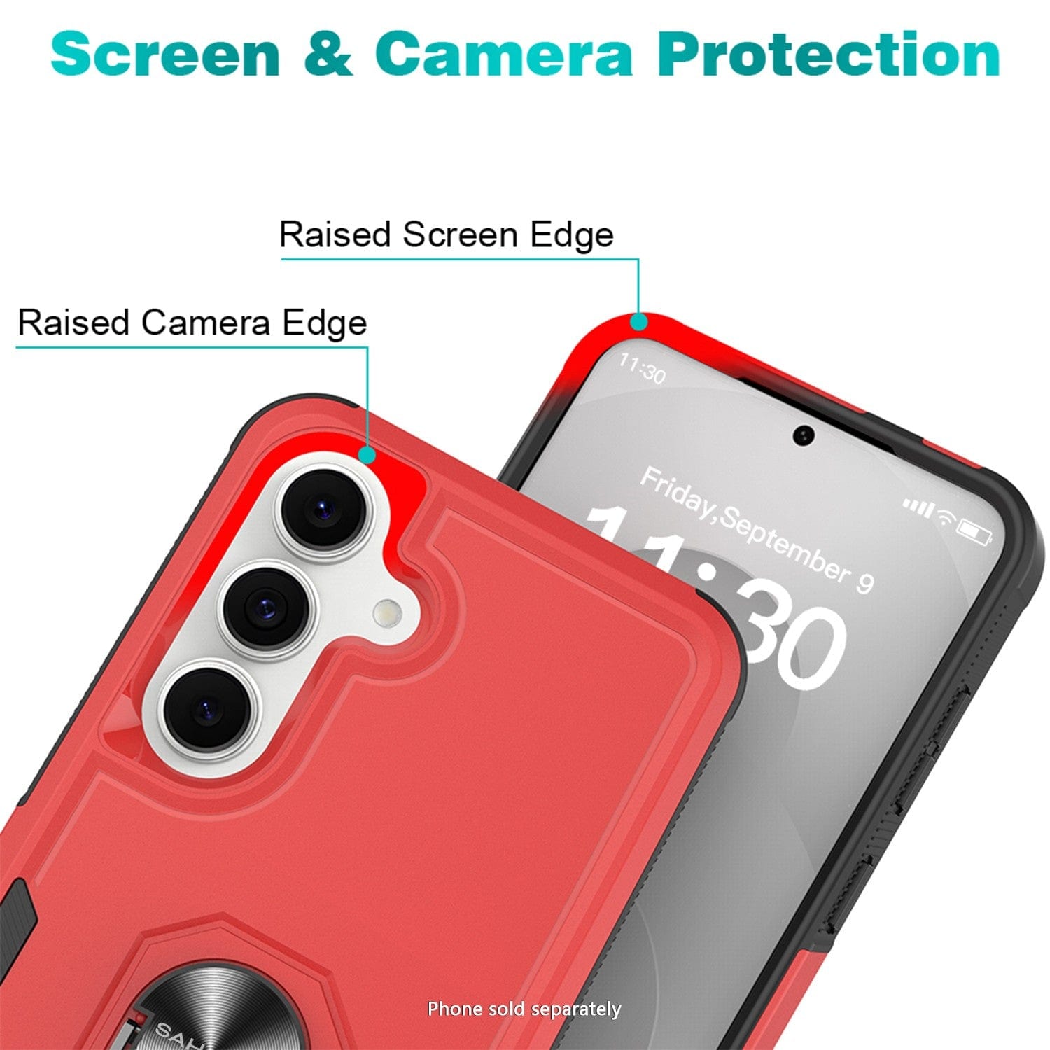 Samsung Galaxy S25 FE Case – Heavy-Duty Kickstand | Raider Series