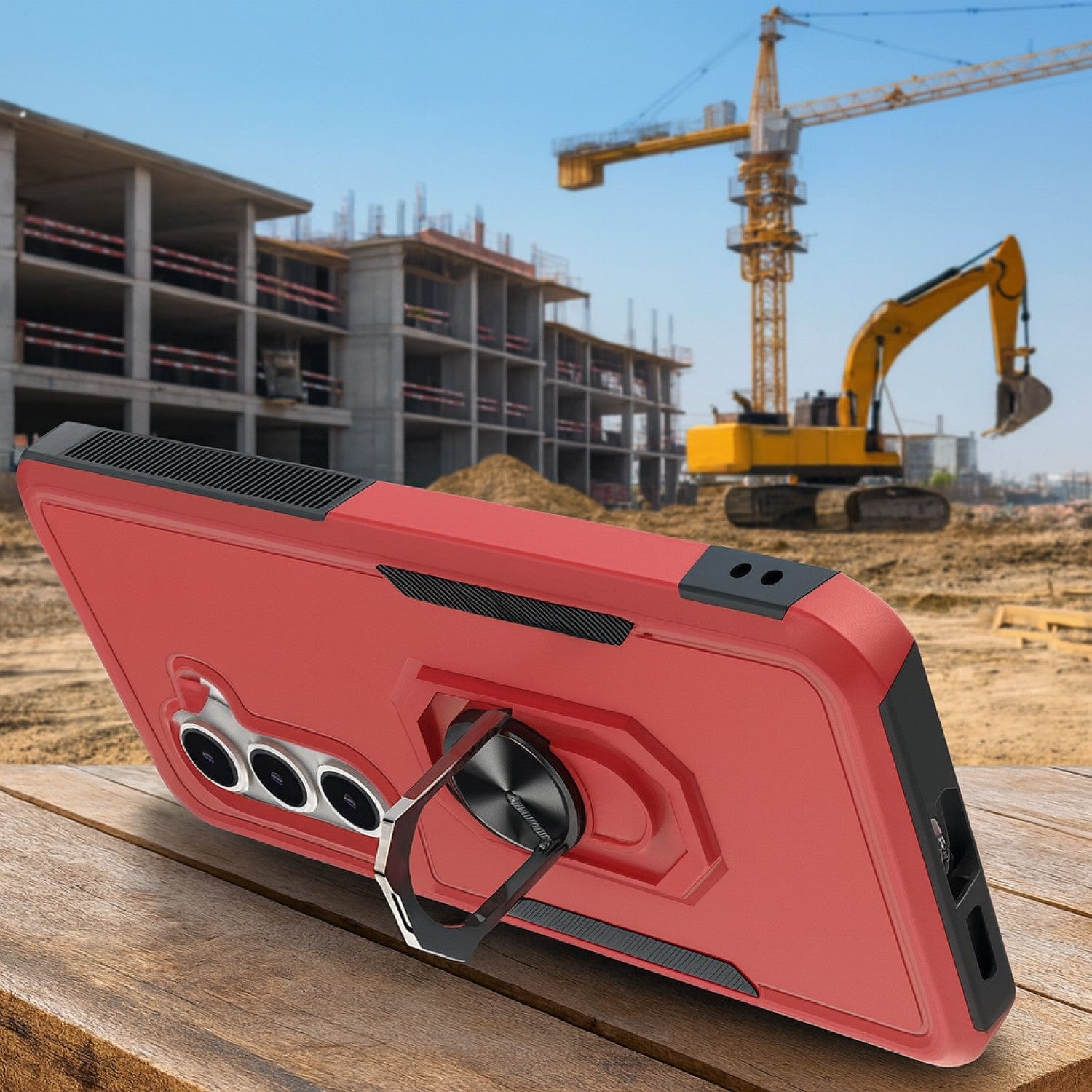 Samsung Galaxy S25 FE Case – Heavy-Duty Kickstand | Raider Series