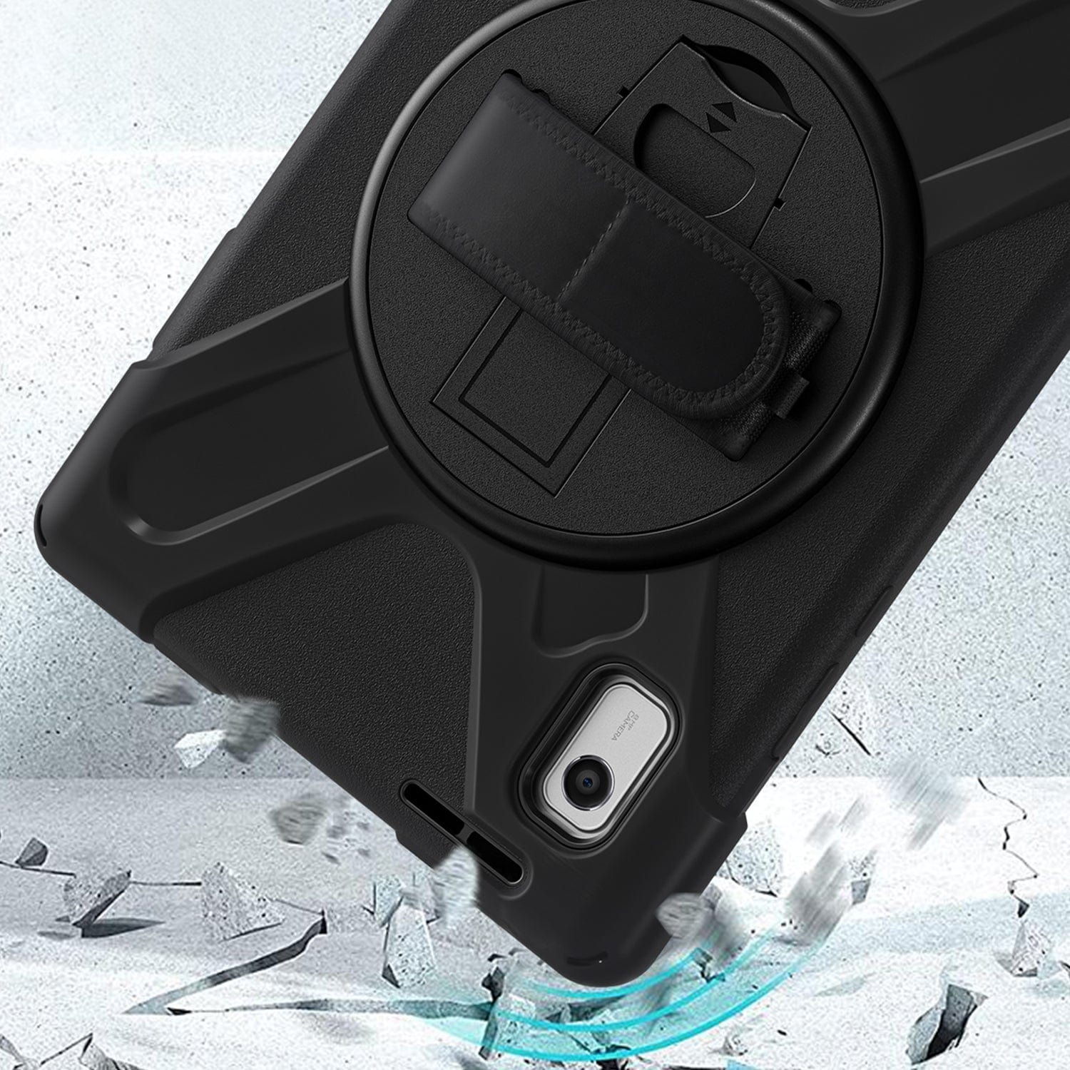 Raider Series Hand Strap Hard Shell Case - Lenovo Tab M9