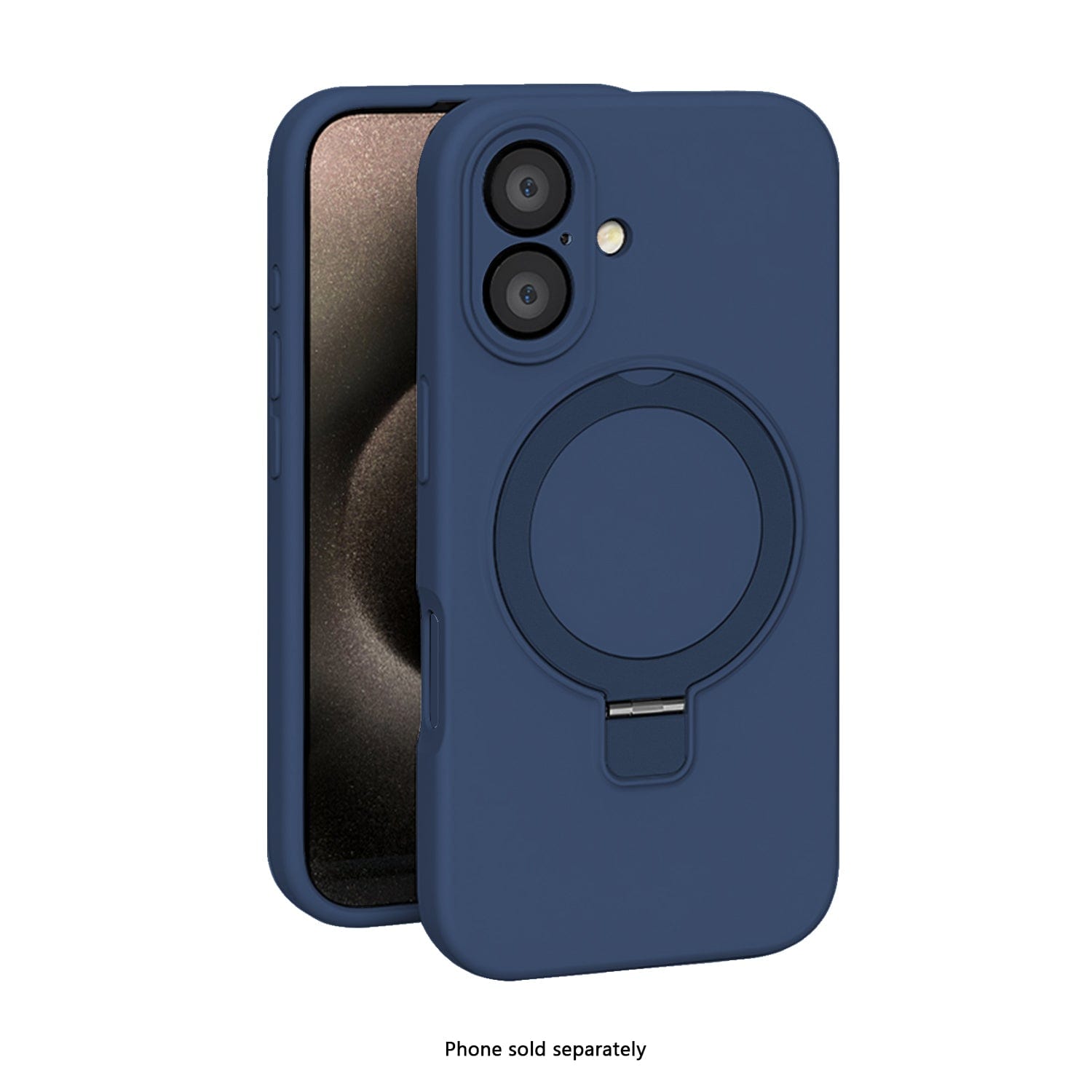 iPhone 17 Case with Built-In Kickstand Silicone Anti-Slip Design, Compatible with Magsafe | Venture Series