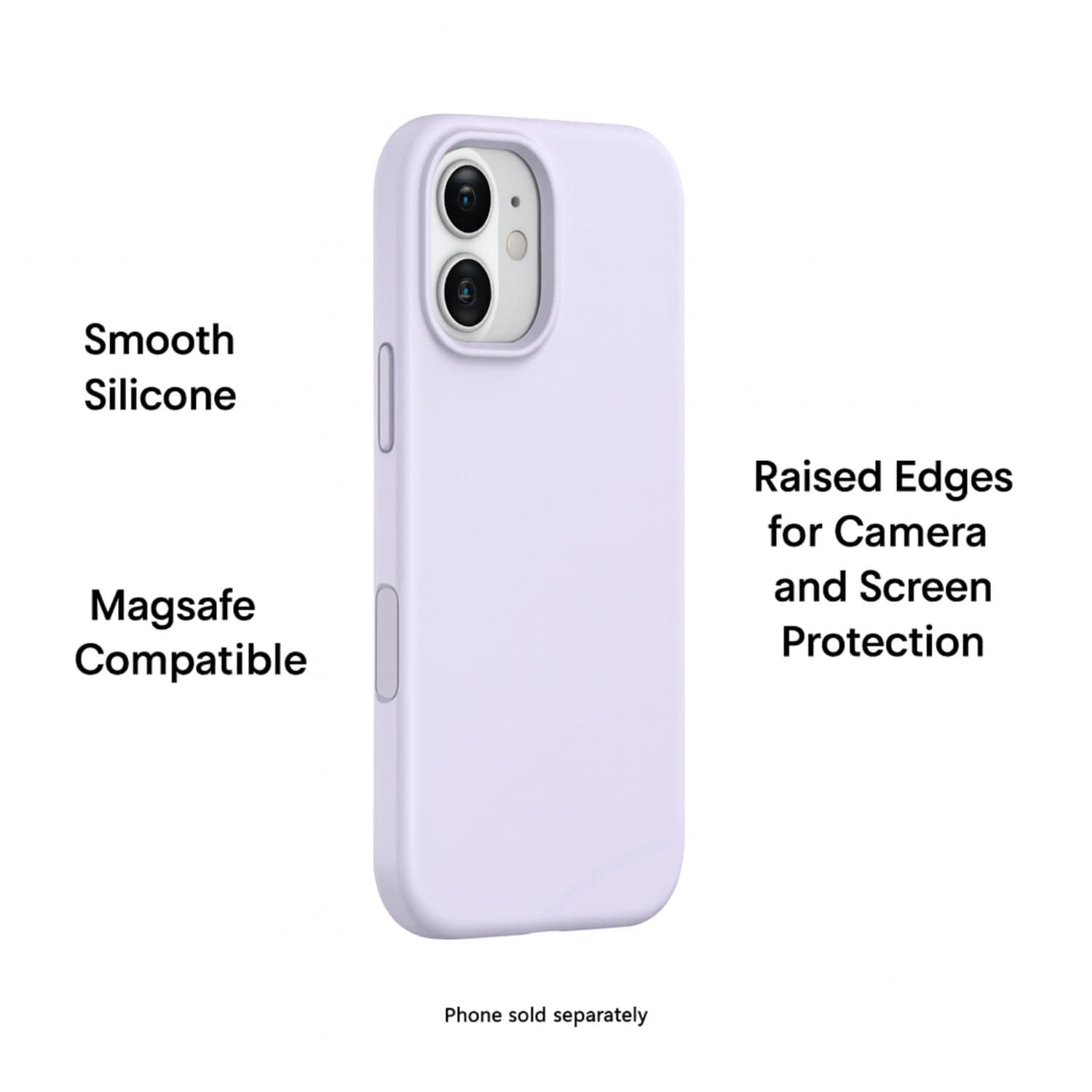 iPhone 17 Silicone Case - Form-Fitting Slim Design, Matte Finish, Compatible with Magsafe | Venture Series