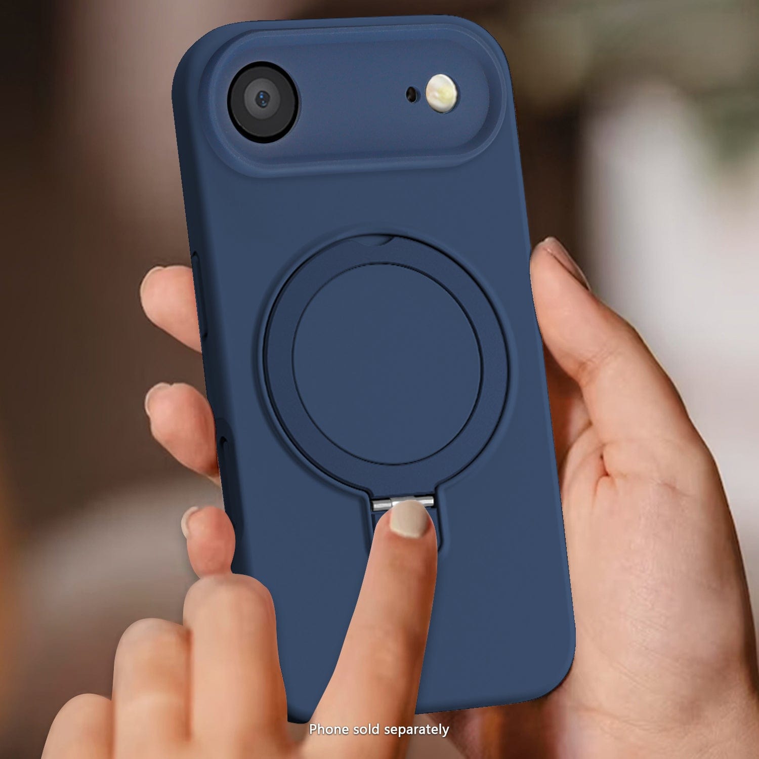 iPhone Air Case with Built-In Kickstand Silicone Anti-Slip Design, Compatible with Magsafe | Venture Series