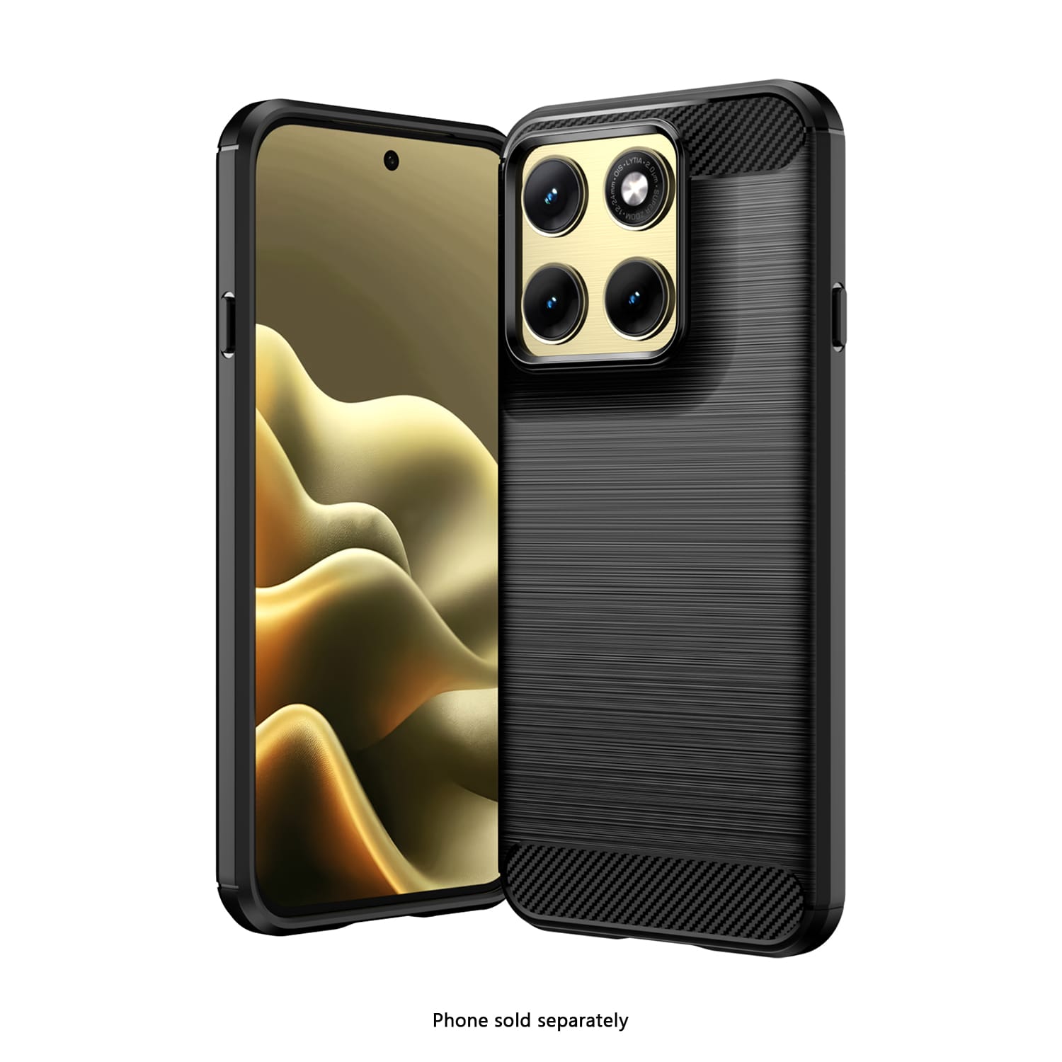 Motorola Edge 5G (2026) Case - Carbon Fiber Texture, Non-Slip Grip | Venture Series