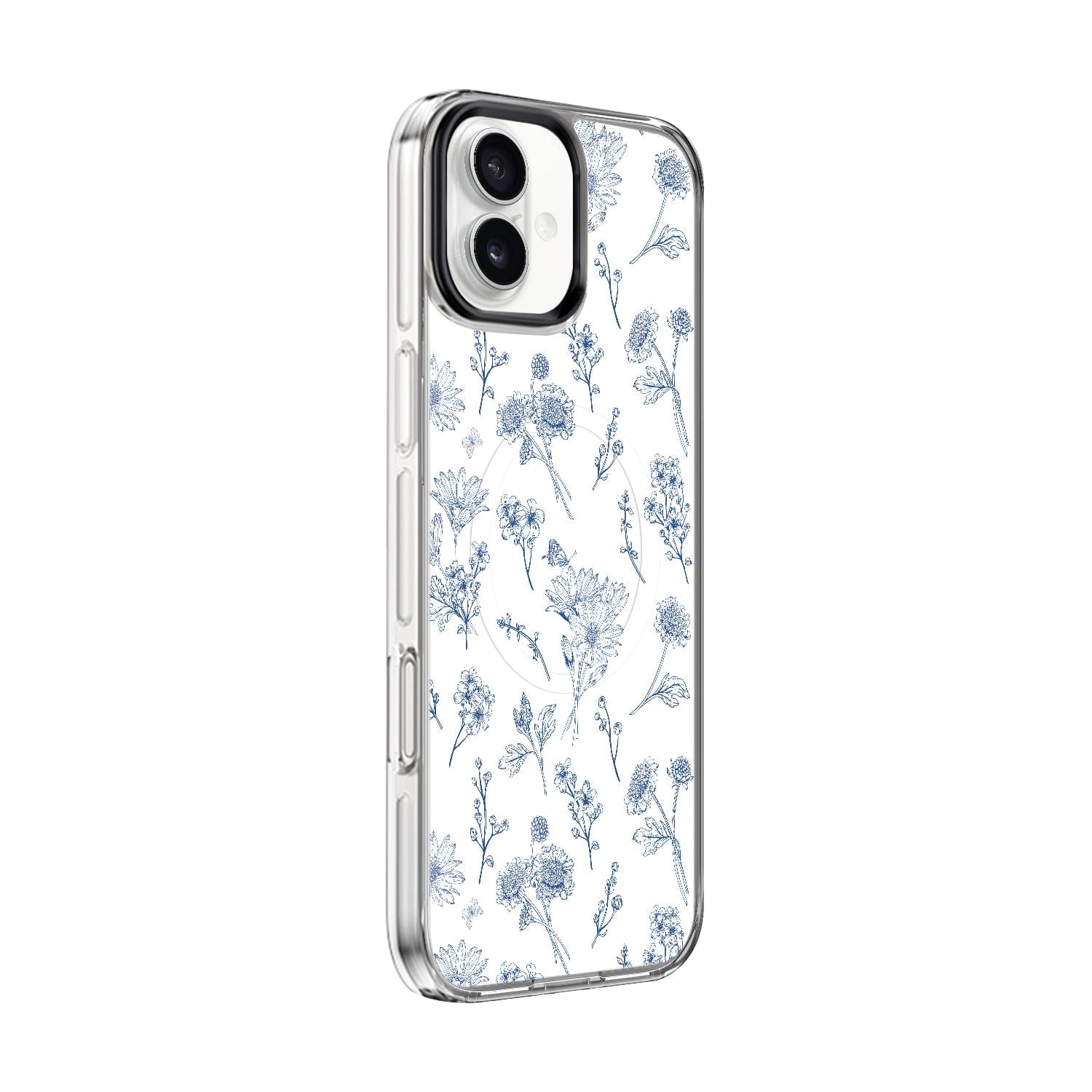 iPhone 16 Plus Floral Design Case with Swappable Back - Wireless Charging | Inspire Series