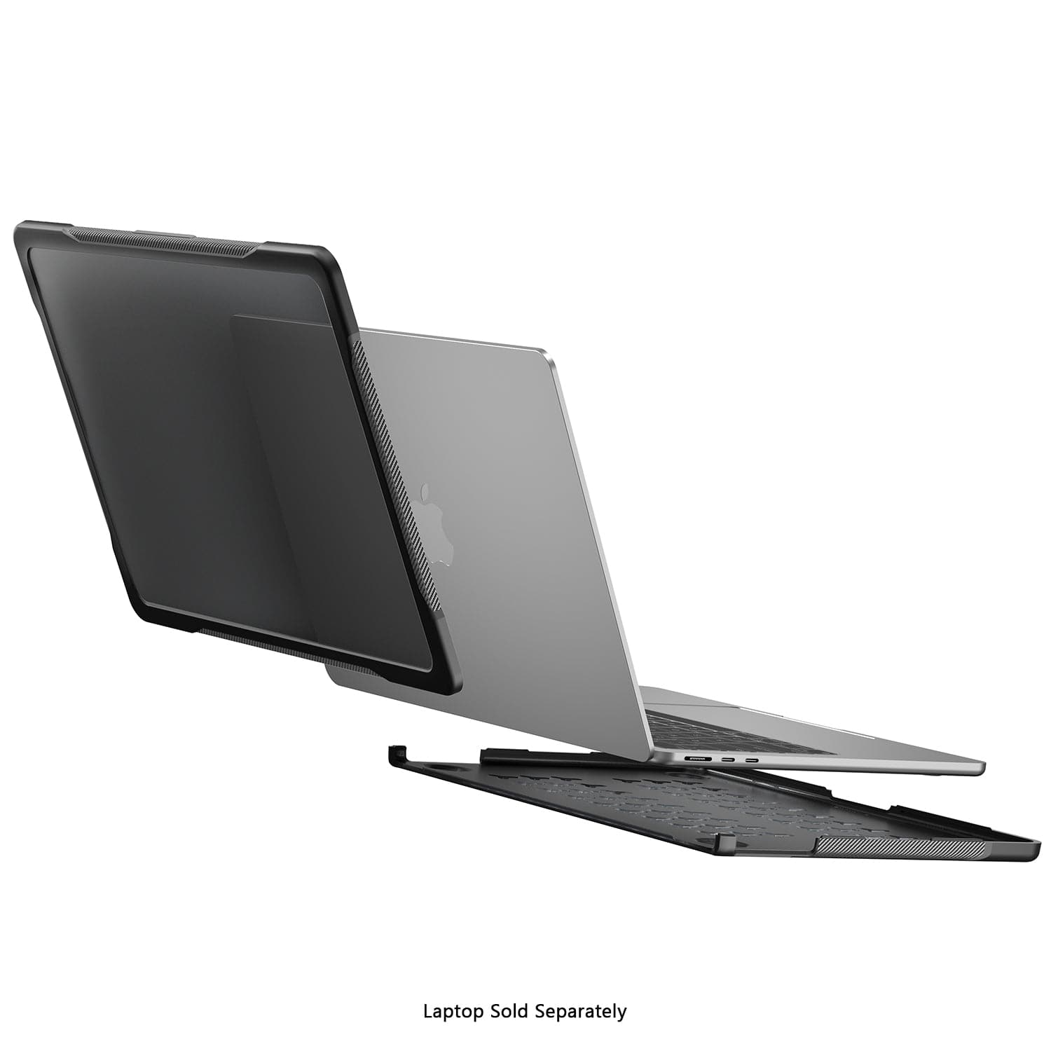 Raider Series Case for MacBook Air 13.6" (2024) - Black/Clear