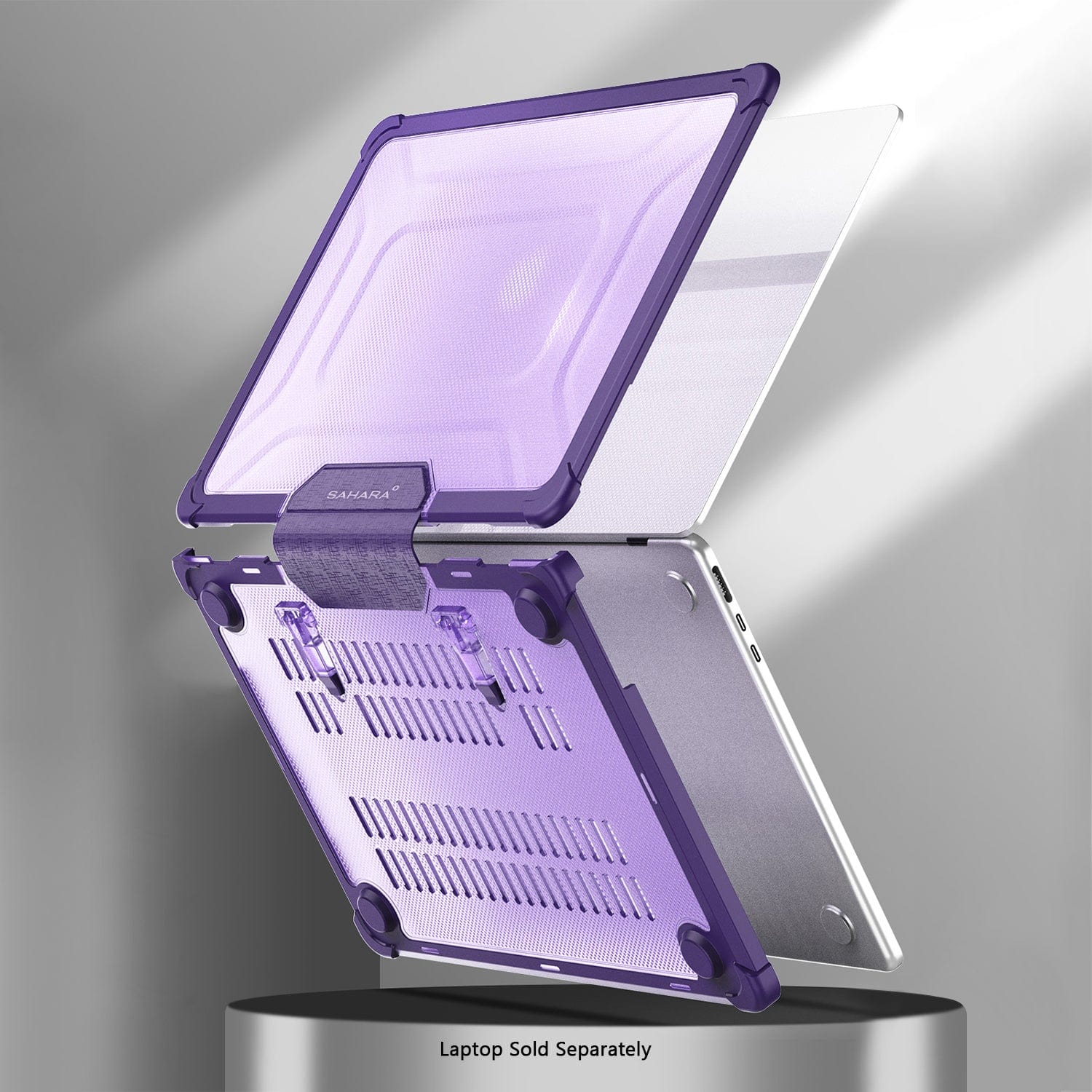 MacBook Pro 16-Inch (2021–2025, M1–M5) with Adjustable Stand Case – Heavy-Duty | Raider Series