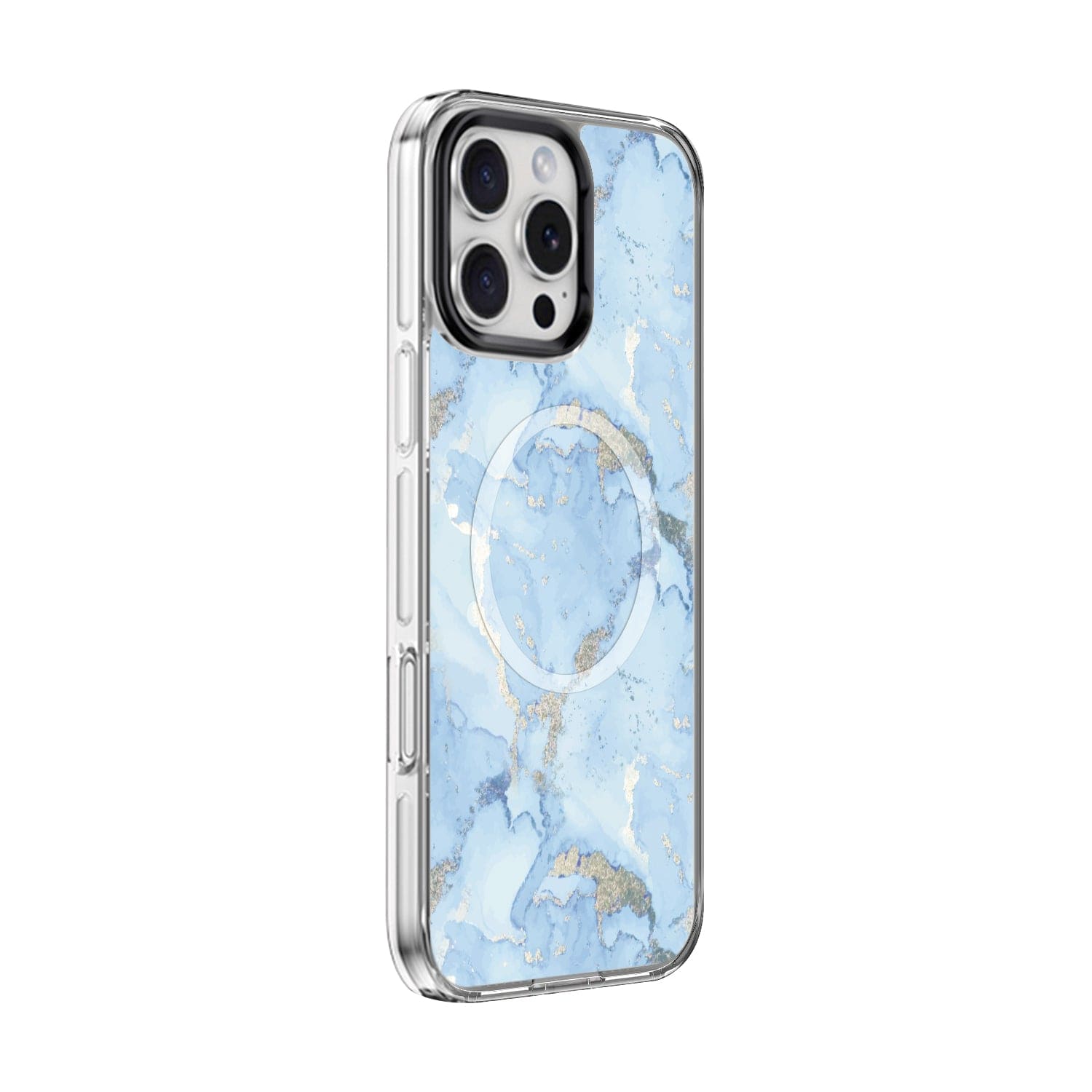 iPhone 16 Pro Case with Swappable Floral & Marble Designs - Wireless Charging | Inspire Series