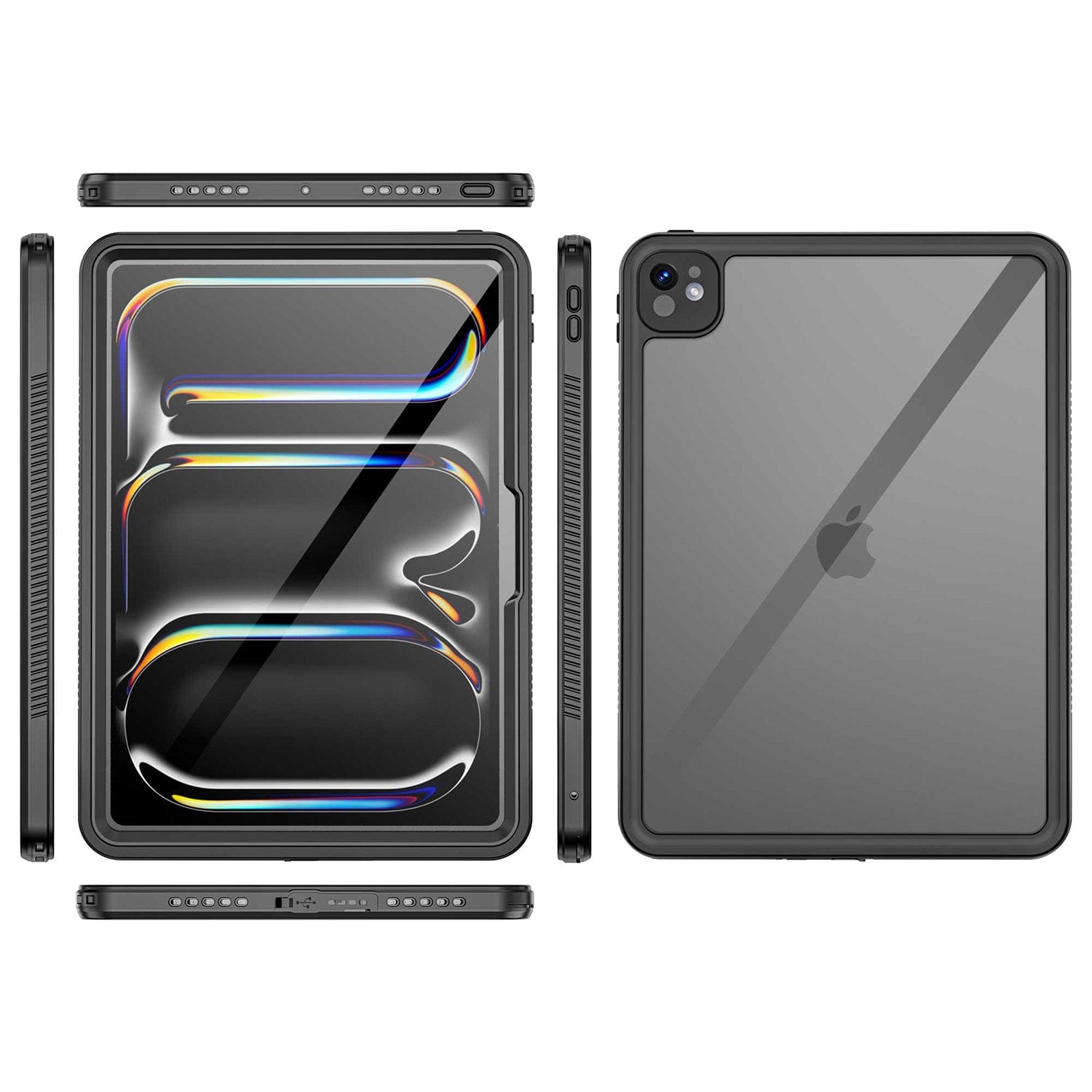 iPad Pro 11" (M4 2024 / M5 2025) Case - Waterproof with Screen Protector | Oasis Series