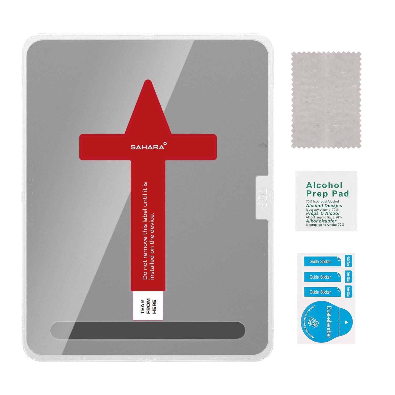 ZeroDamage Ultra-Strong Tempered Privacy Glass Screen Protector - Apple iPad Air 11-inch (M2 2024/M3 2025)