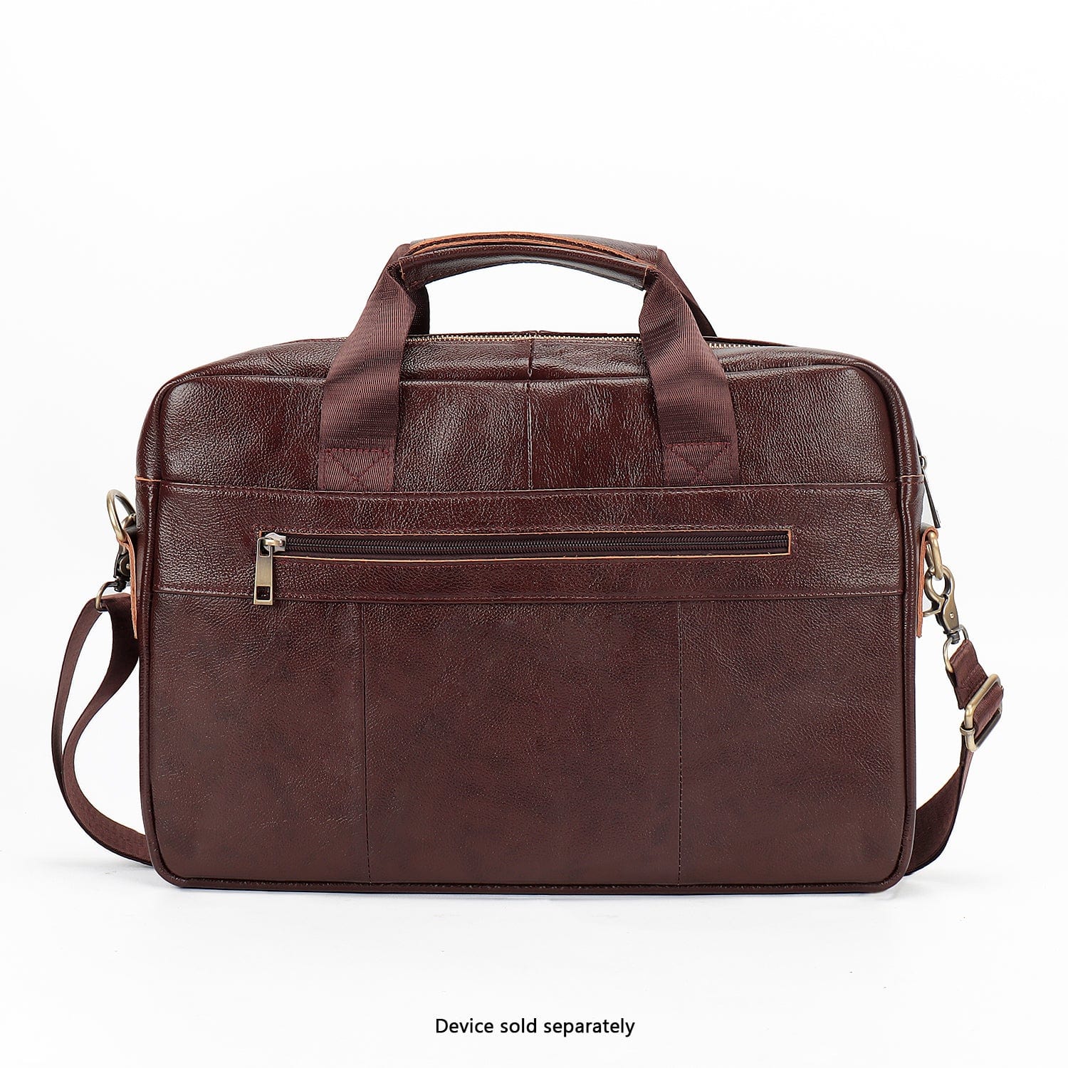 Genuine Leather Business Bag Briefcase - Laptops up to 16-inch