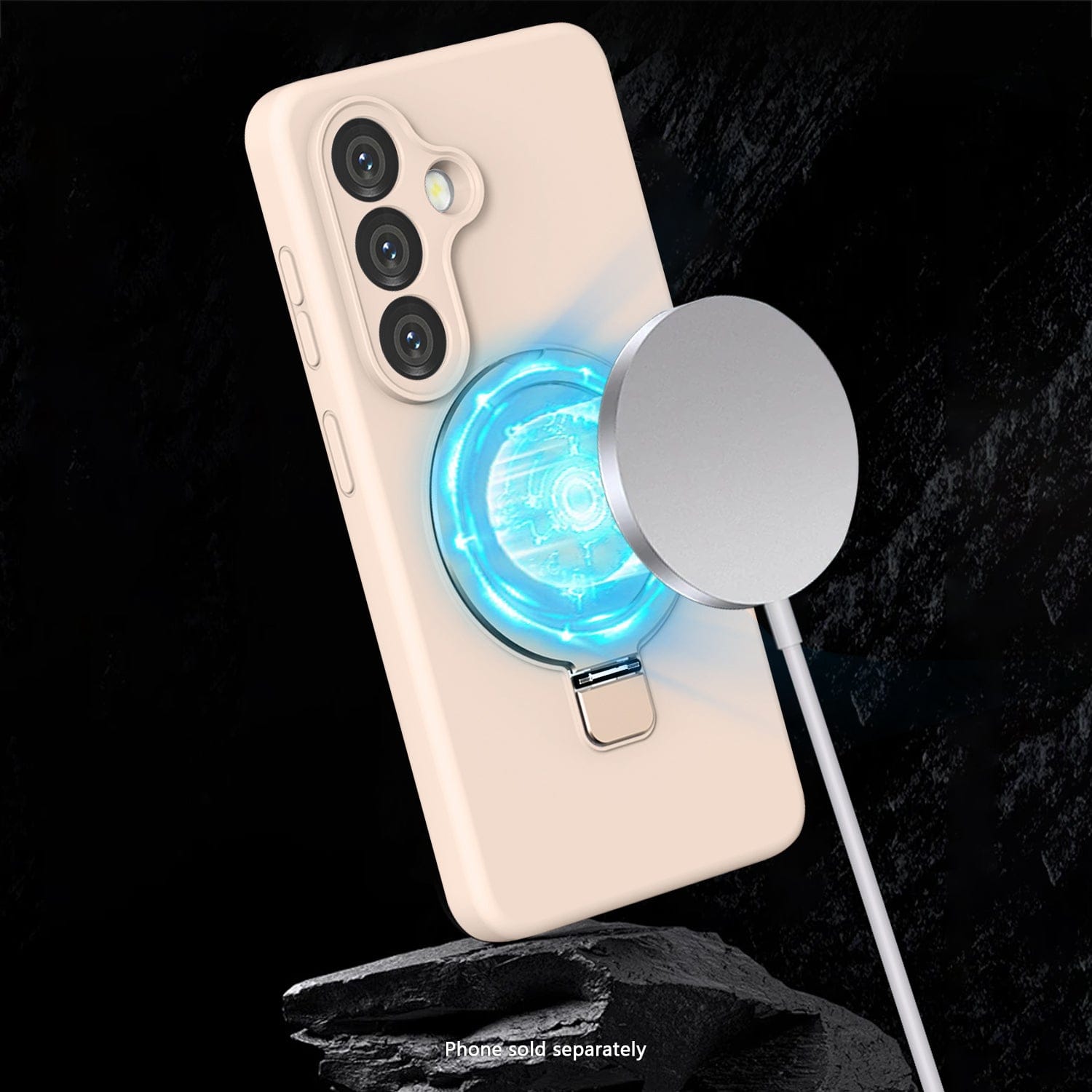 Samsung Galaxy S26+ Case - Smooth Silicone, Kickstand | Venture Series