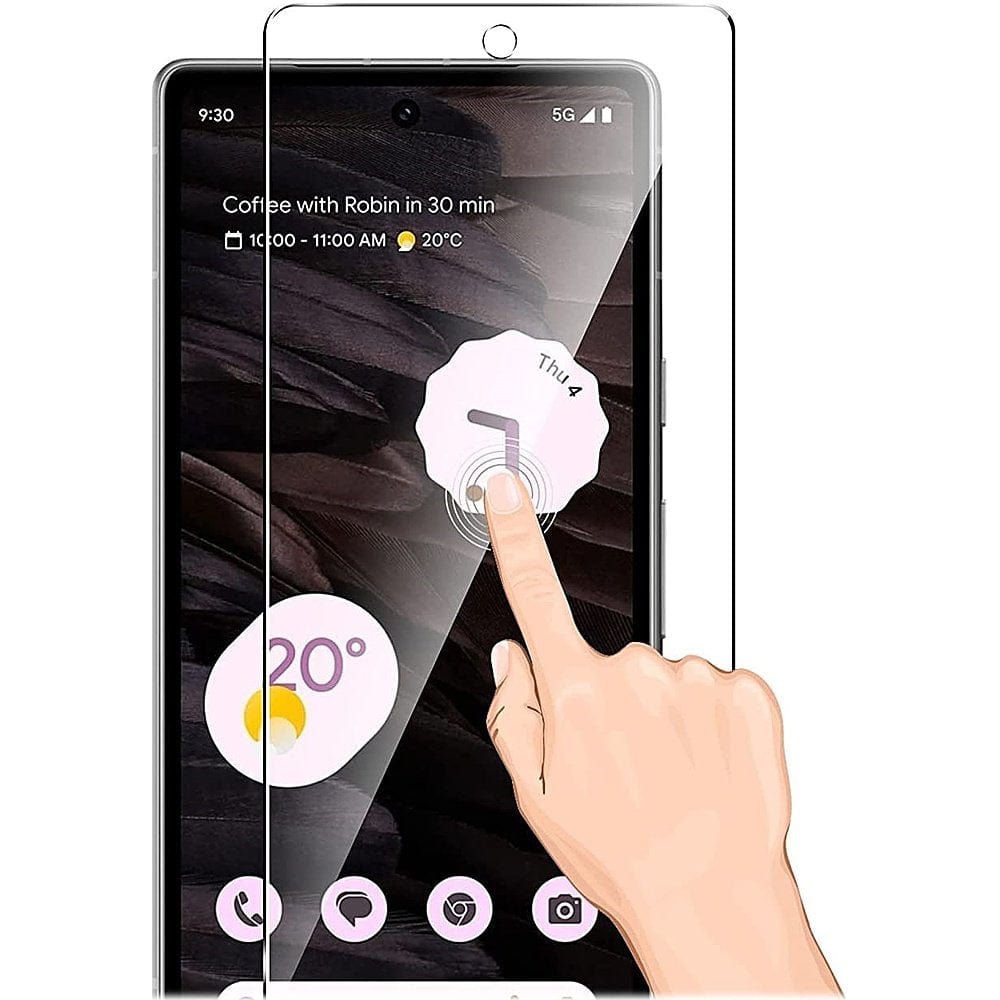 ZeroDamage Ultra-Strong+ Tempered Glass Screen Protector - Google Pixel 7a