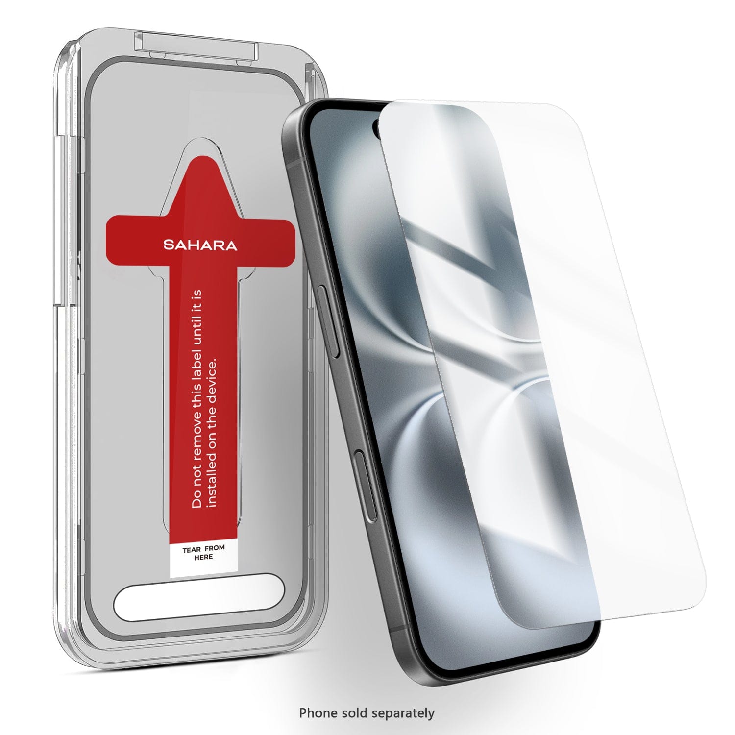 iPhone 16 Tempered Glass Screen Protector - 9H Hardness, Anti-Fingerprint | ZeroDamage