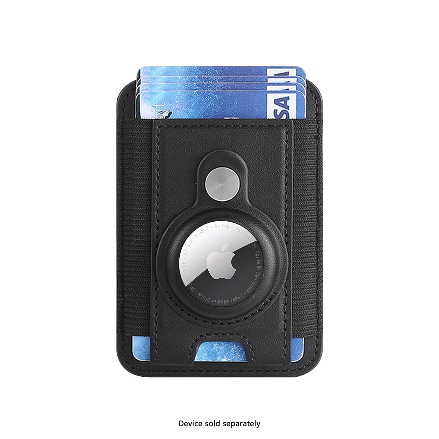 iPhone Leather Wallet Case with AirTag Holder - MagSafe | Indy Series