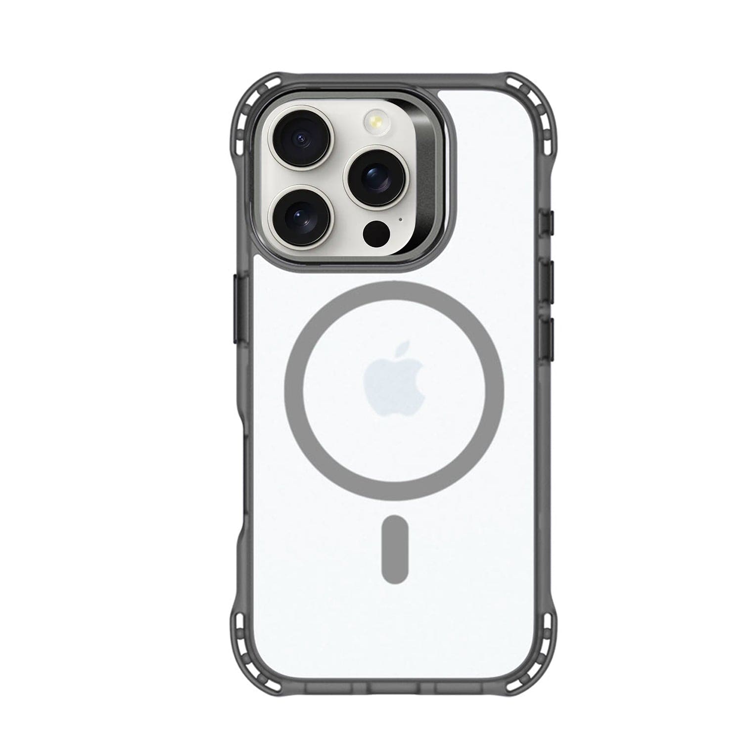 iPhone 16 Pro Clear Kickstand Case - Anti-Slip, Rugged, MagSafe | Venture Series
