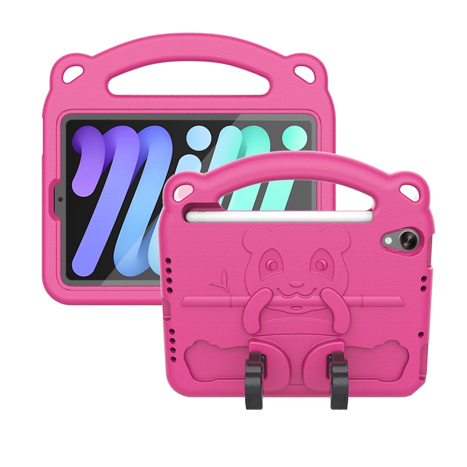 Wander Series Teddy Bear Kickstand Case - Apple iPad mini (A17 Pro) and Apple iPad mini (6th Generation 2021)