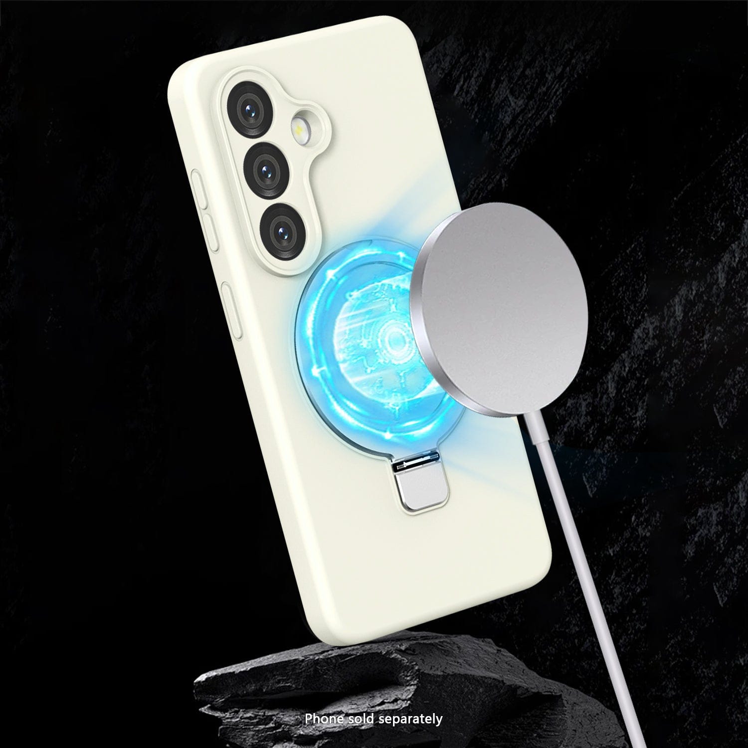 Samsung Galaxy S26+ Case - Smooth Silicone, Kickstand | Venture Series