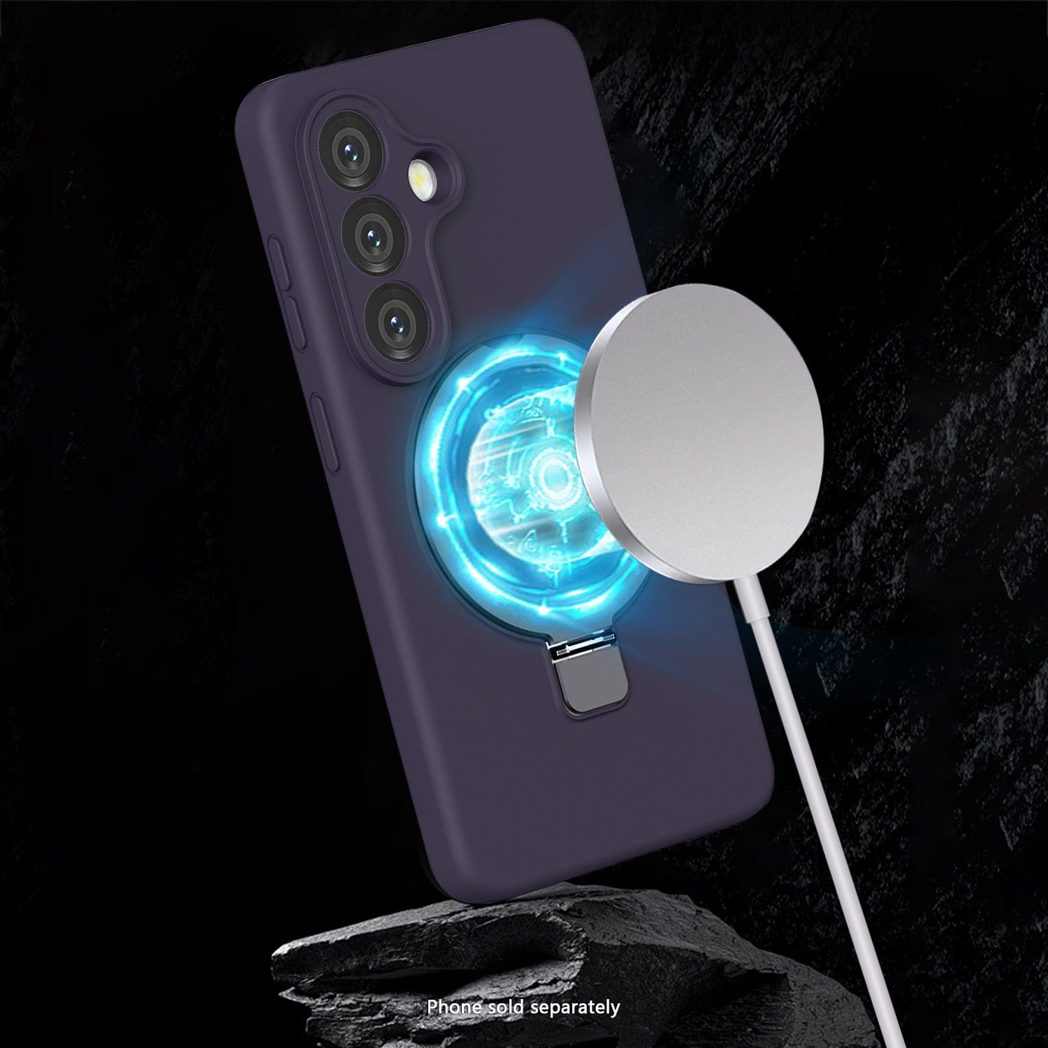 Galaxy S26 Case - Smooth Silicone Kickstand | Venture Series