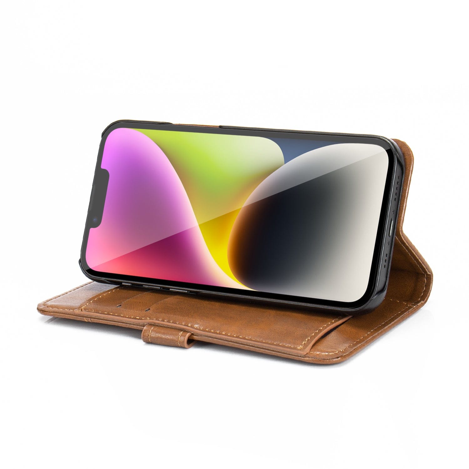 Indy Series Leather Wallet Case - iPhone 14 Plus