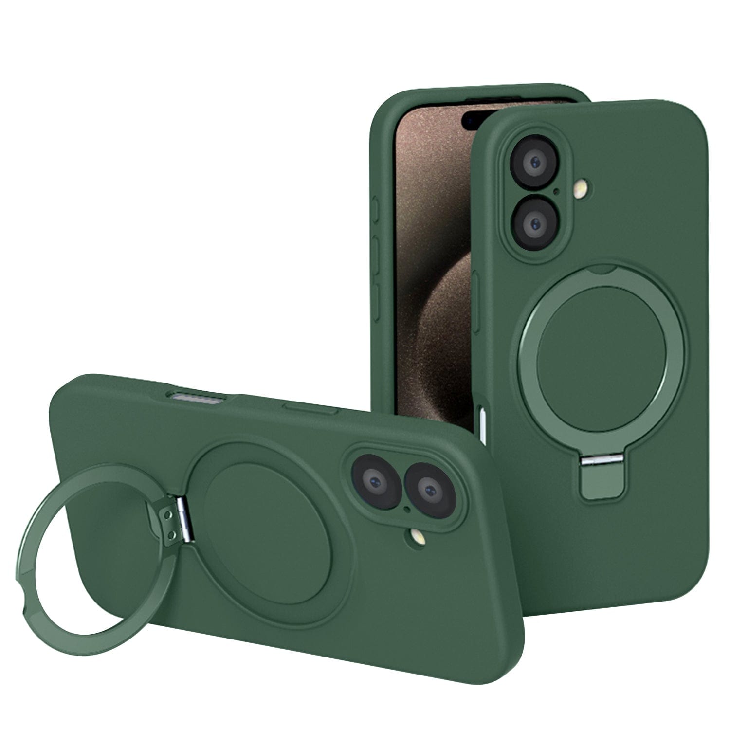 iPhone 16 Slim Kickstand Case - Rugged Protection, MagSafe | Venture Series