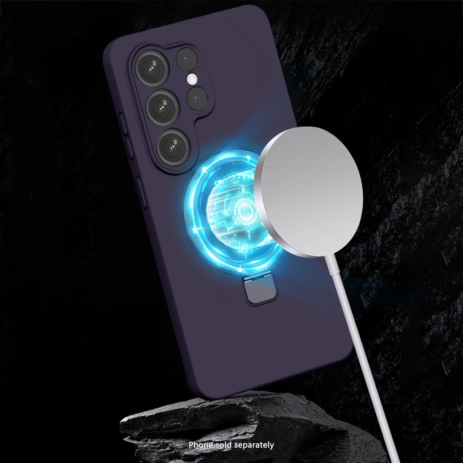 Samsung Galaxy S26 Ultra Case - Smooth Silicone, Kickstand | Venture Series