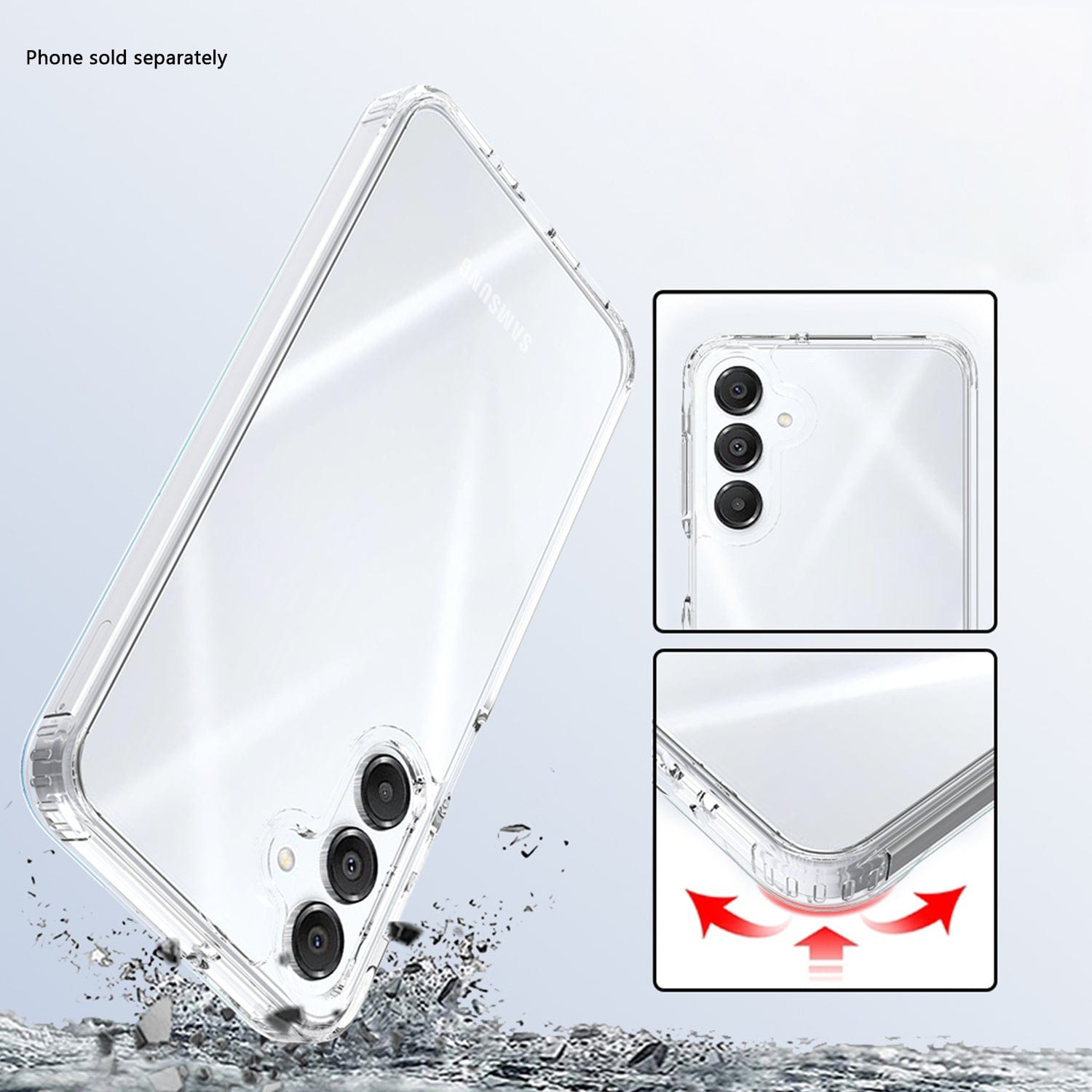 Venture Series Hard-Shell Clear Case - Samsung Galaxy A16 5G