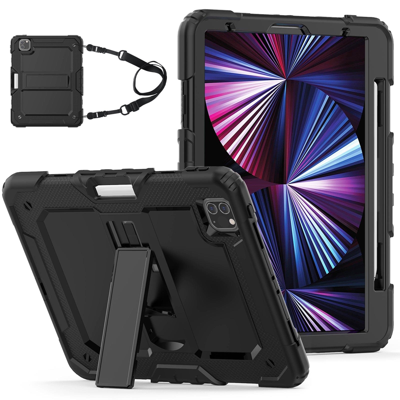 Raider Series Heavy Duty Kickstand Case - iPad Pro 11" (3rd/4th Gen)