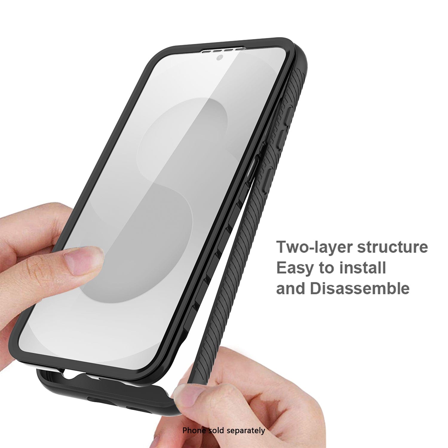 Samsung Galaxy S25 FE Case - Anti-Slip Grip | Raider Series