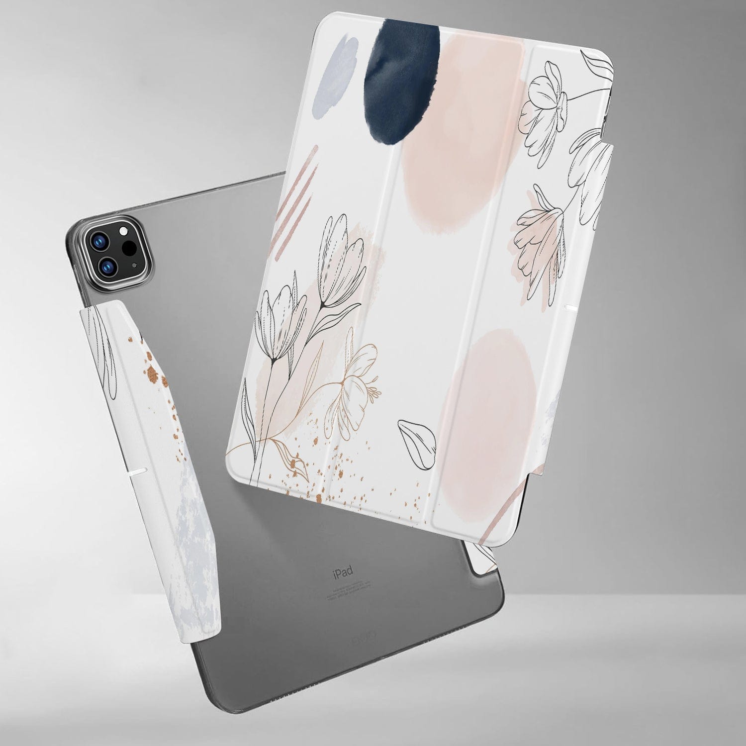 iPad Pro 11" (M4 2024 / M5 2025) Case - Folio Marble | Inspire Series